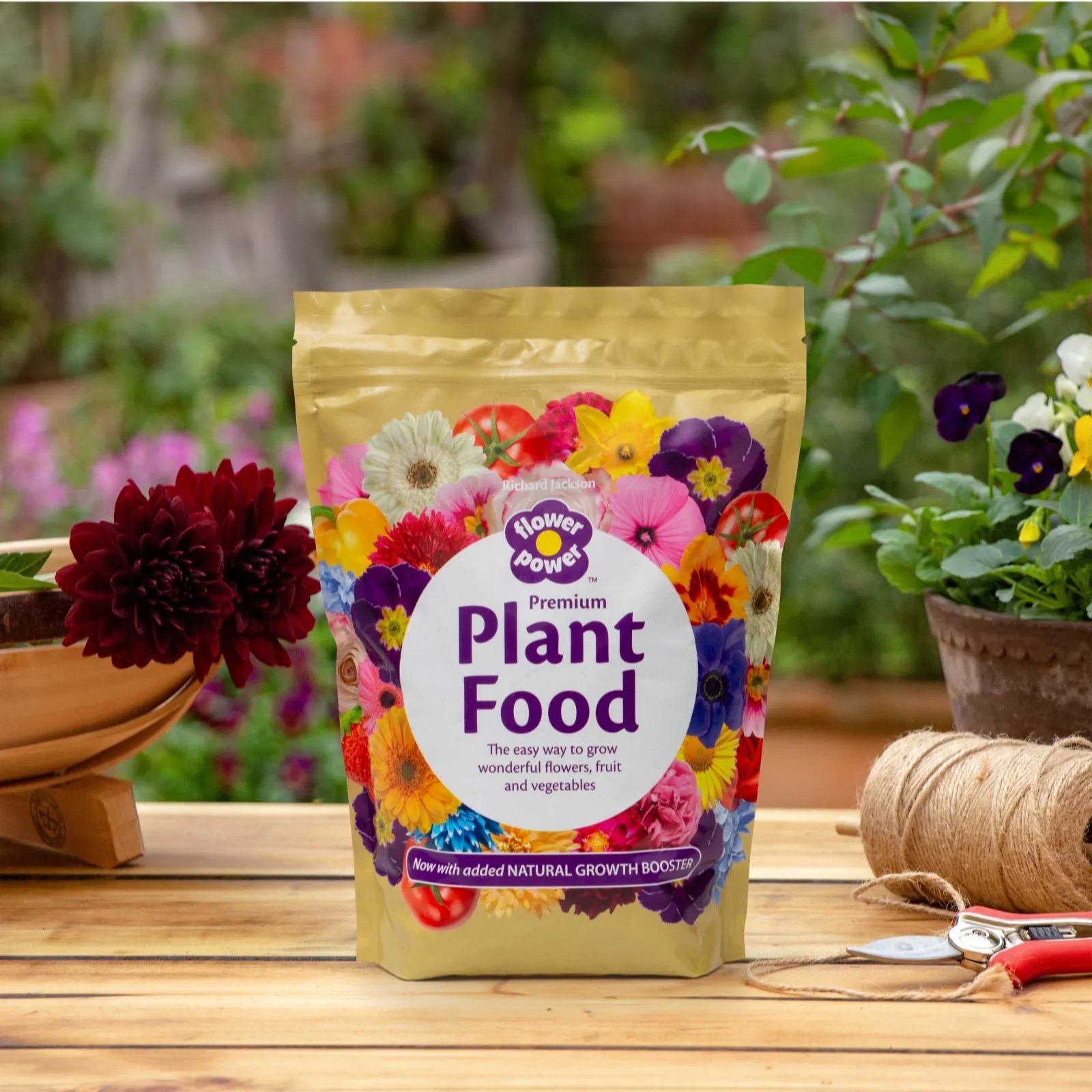 Richard Jackson 2kg Flower Power Premium Plant Food with Growth Booster