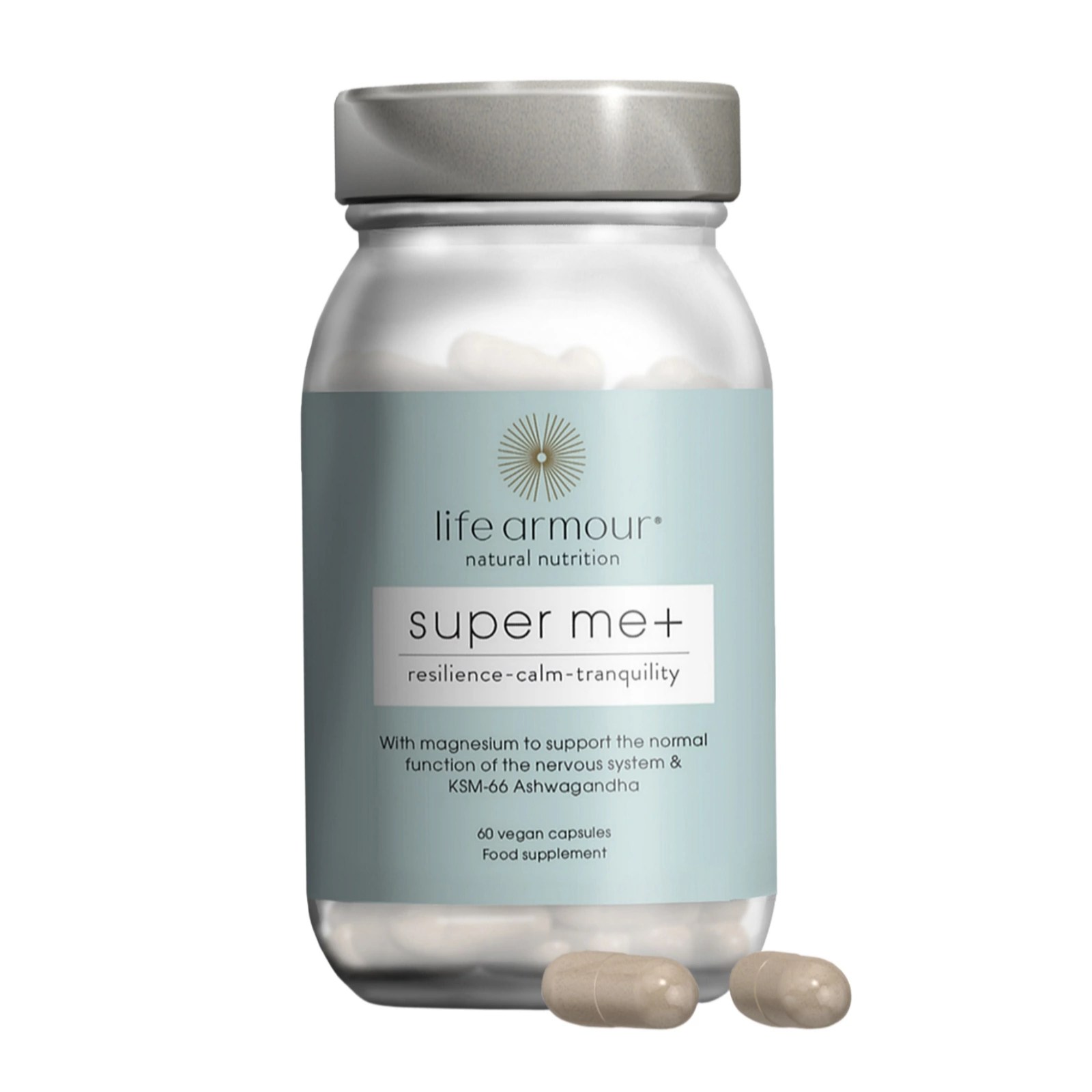 Life Armour Super Me+ Food Supplement 60 Capsules QVC UK