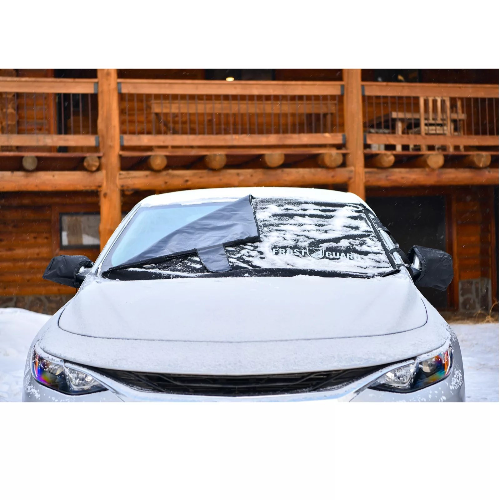 Delk Frostguard Deluxe Front Windscreen Cover with Wing Mirror Covers