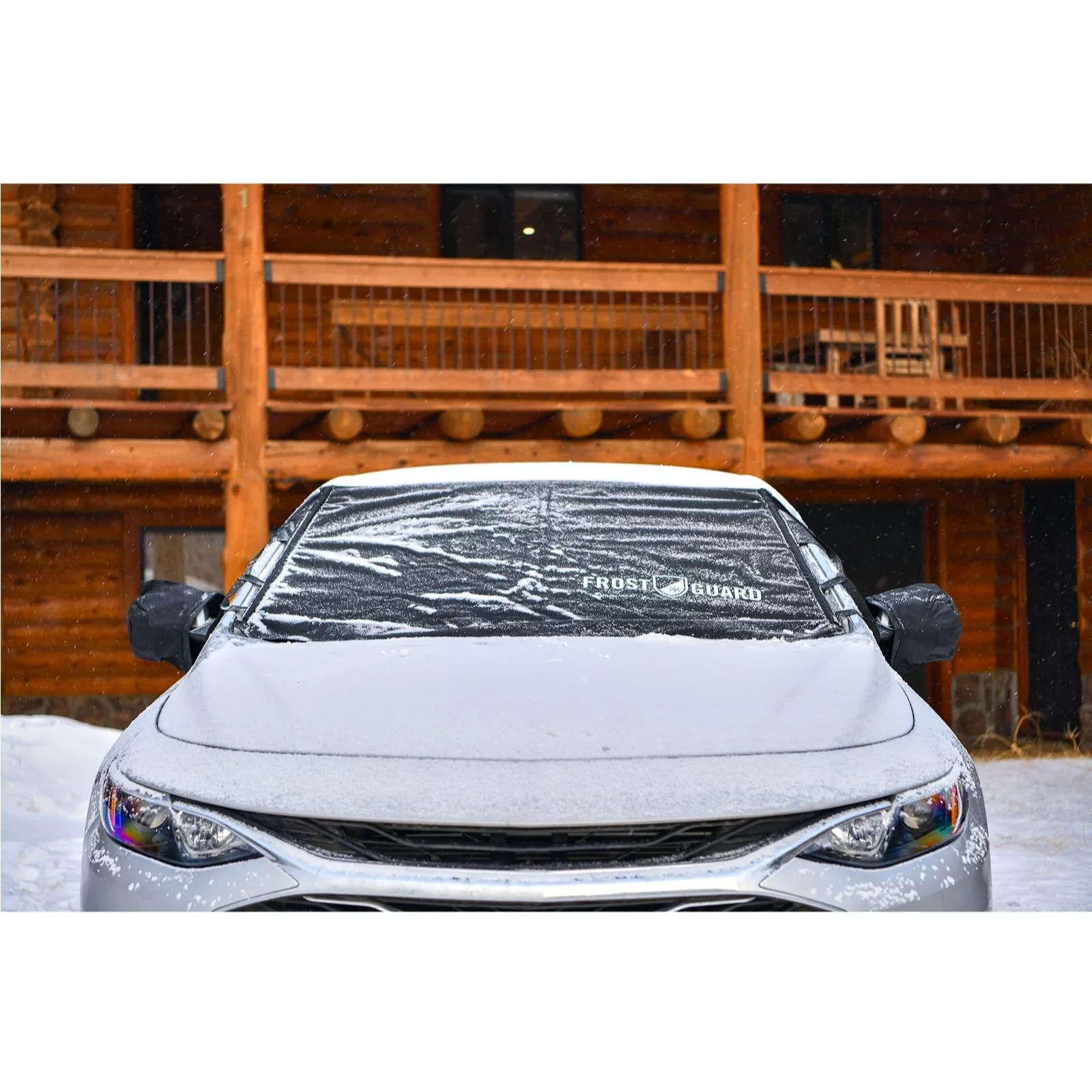 Delk Frostguard Deluxe Front Windscreen Cover with Wing Mirror Covers