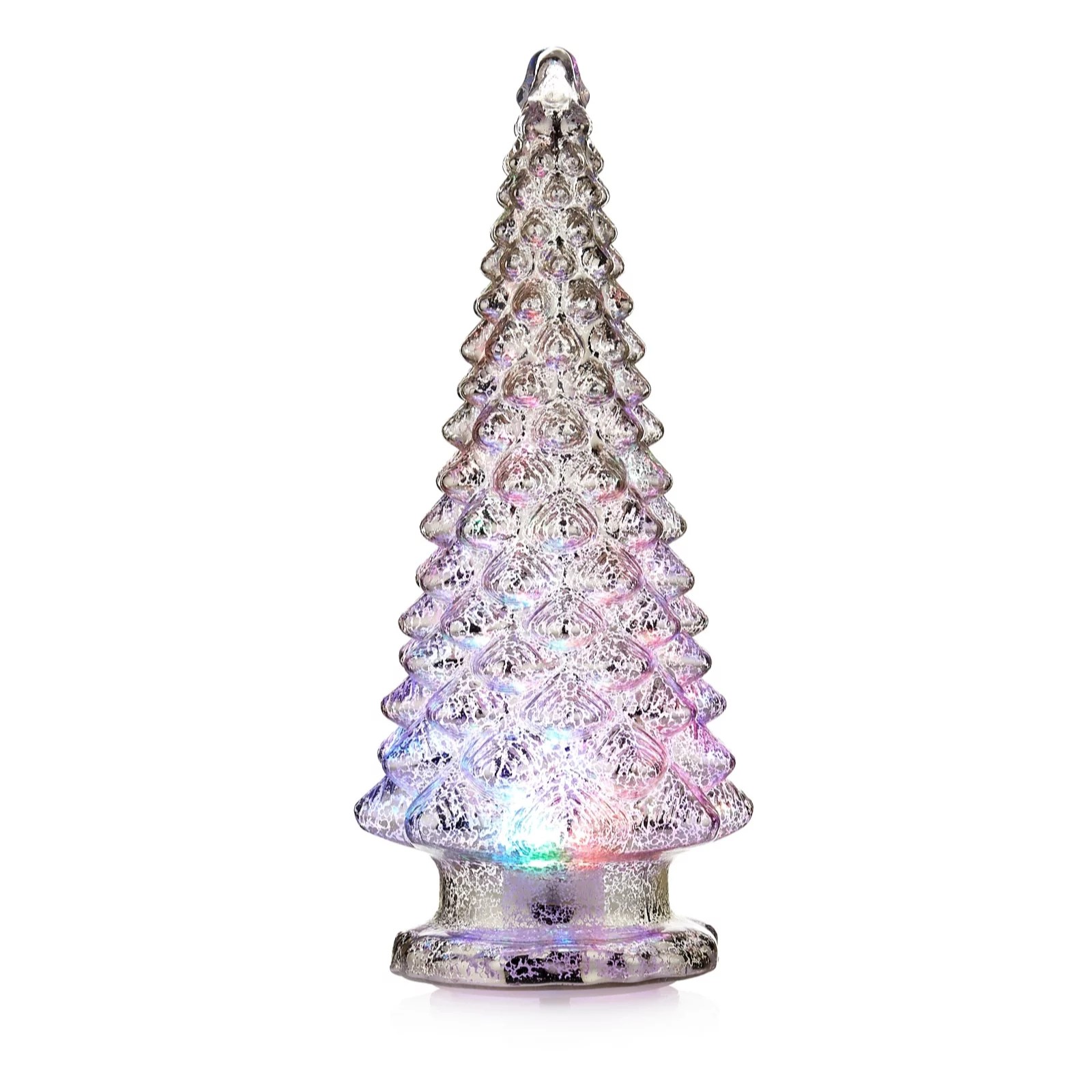 Mr Christmas Mercury Glass Kaleidoscope Tree QVC UK