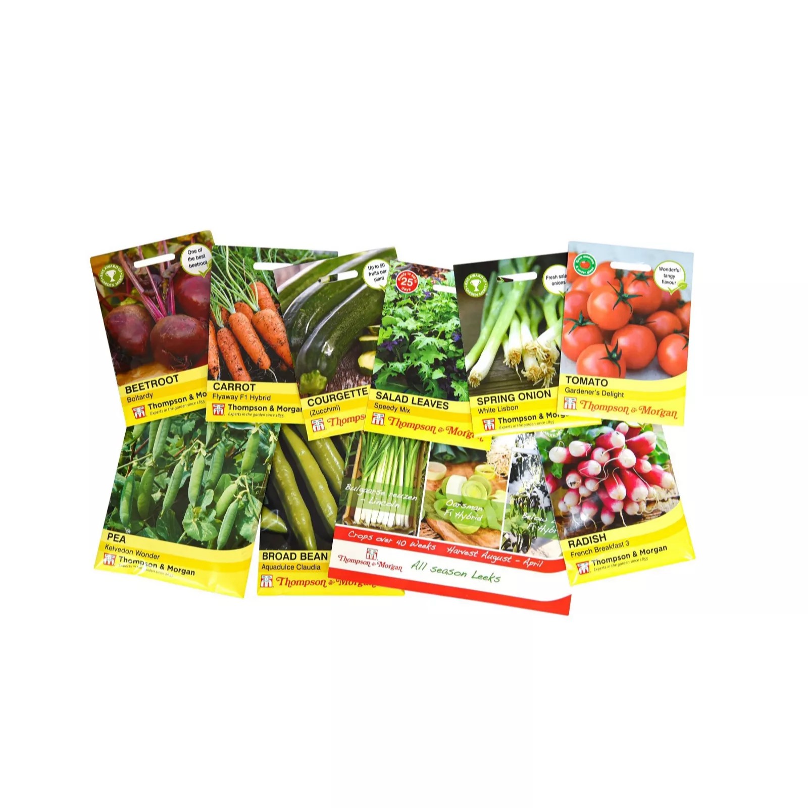 Nurserymans Choice Veg Seed 25 Packet QVC UK