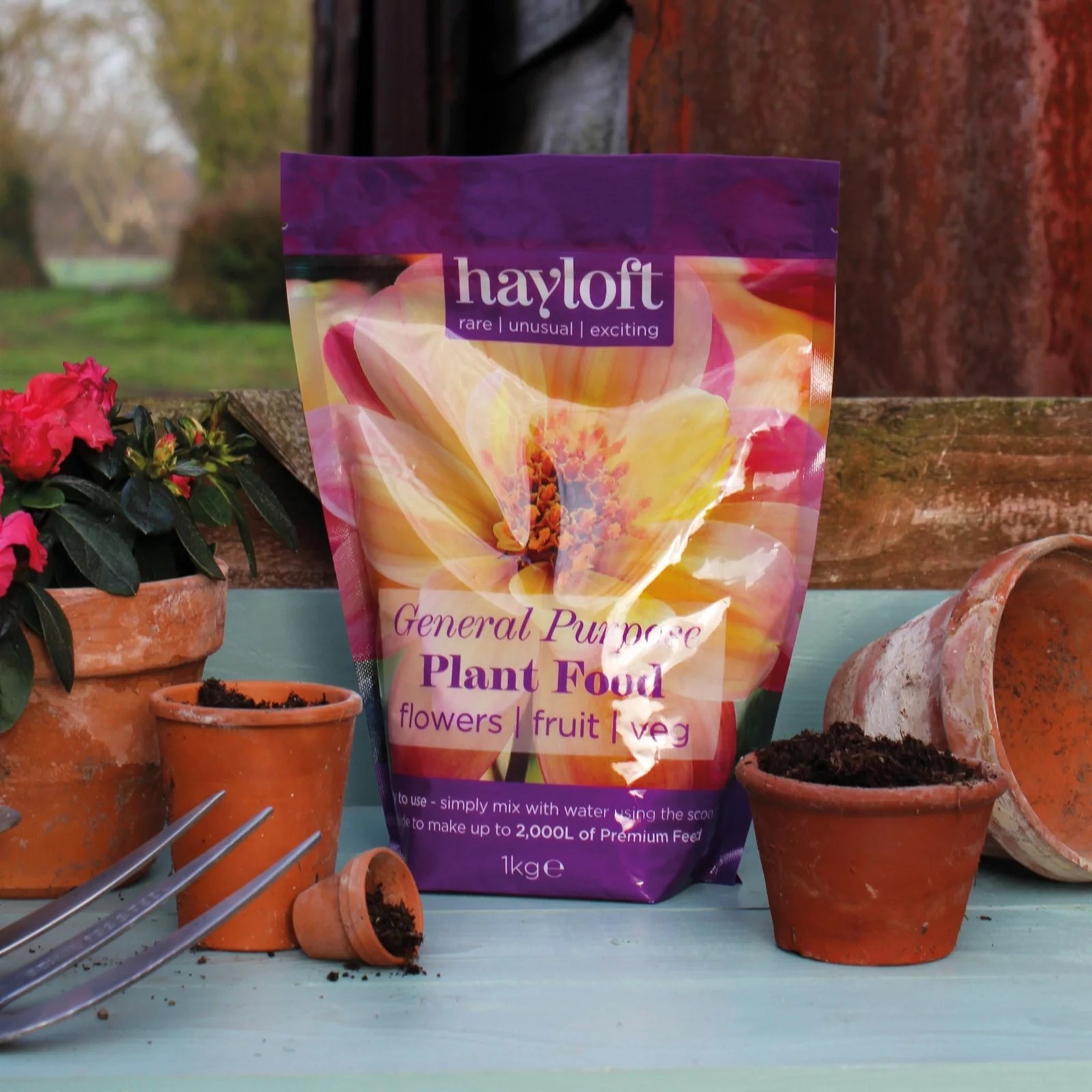 Hayloft Plant Food 1kg QVC UK