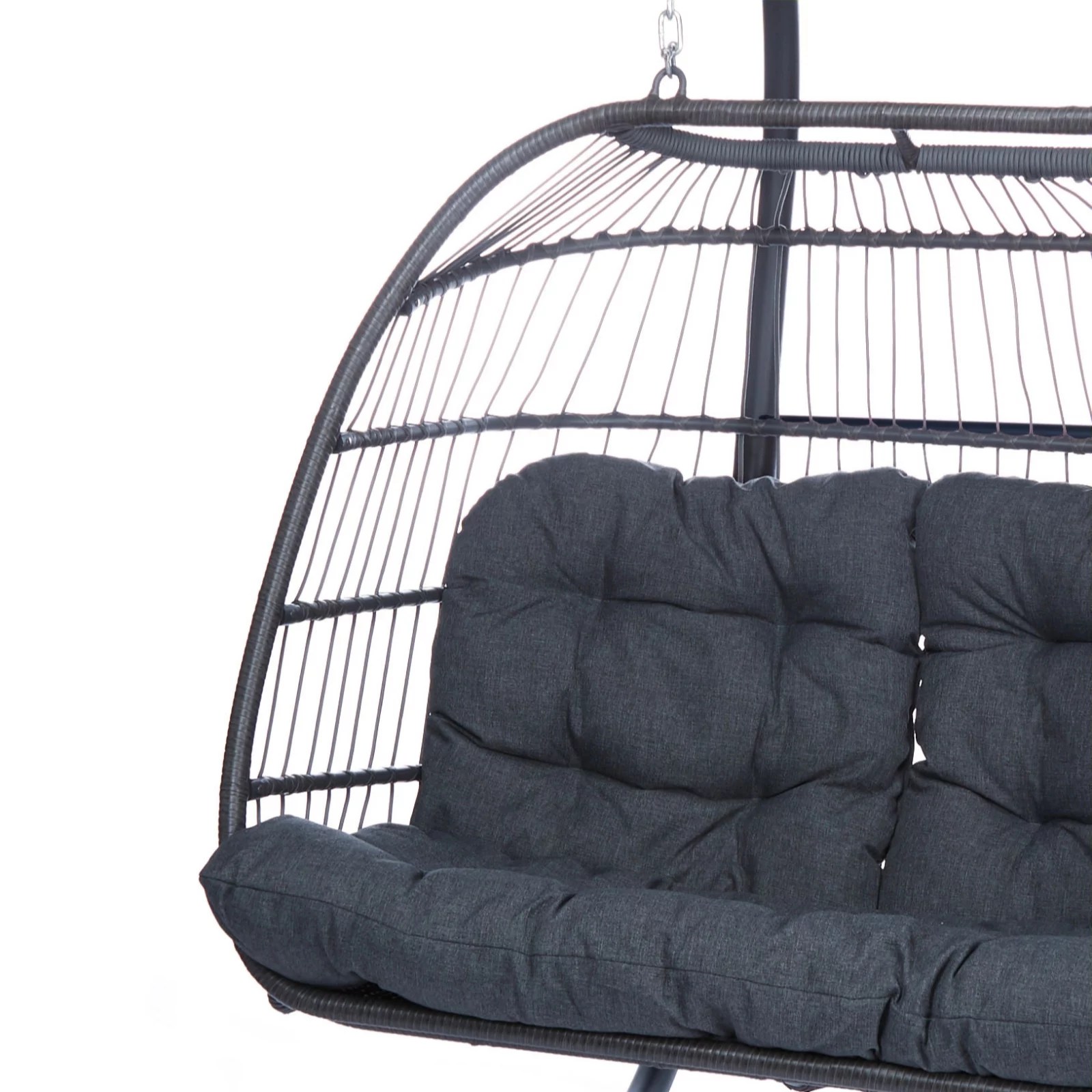 Innovators Folding Double Cocoon Chair QVC UK