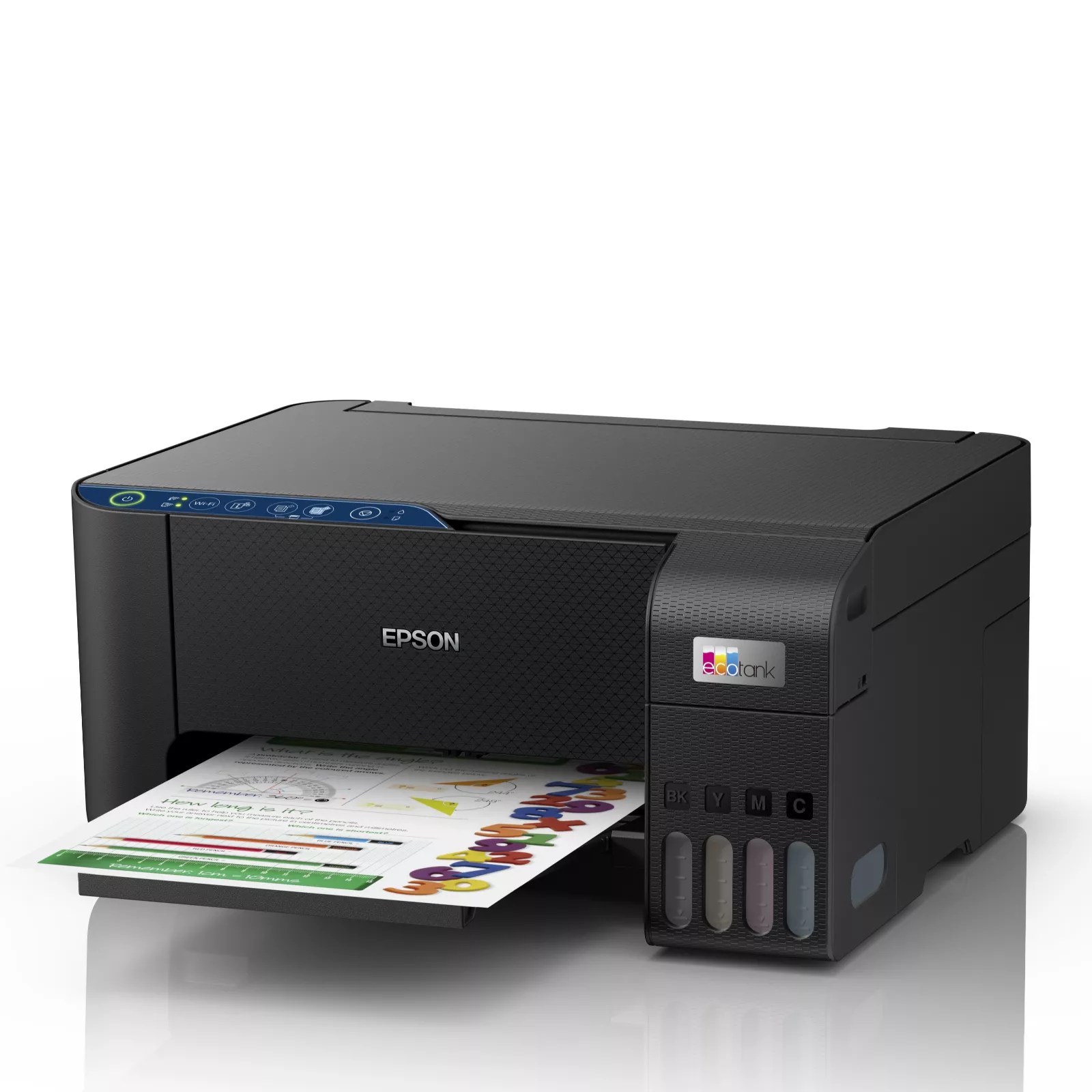 Epson EcoTank ET2861 A4 Multifunction WiFi Printer with Paper Bundle