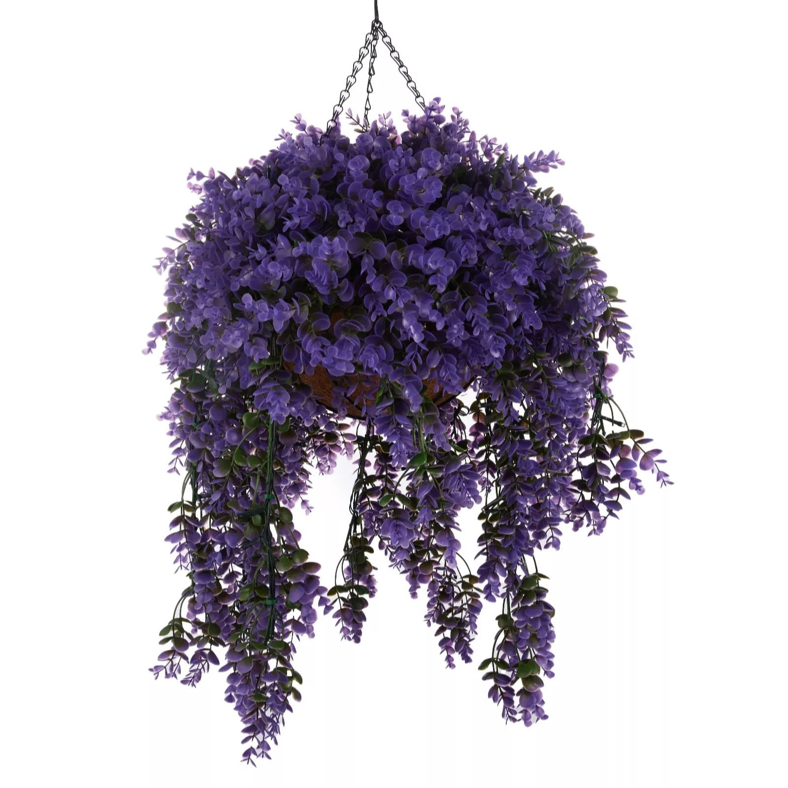 Garden Reflections Pre Lit Hanging Basket In Bloom QVC UK