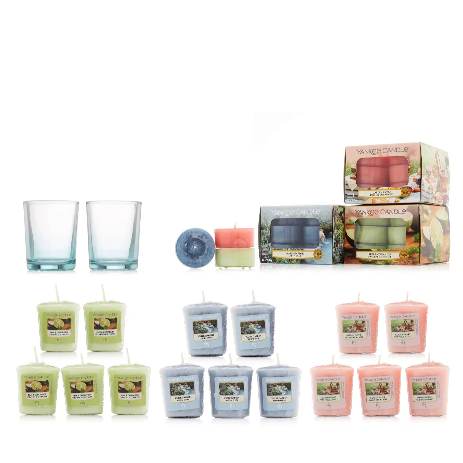 Yankee Candle 53 Piece Tealight & Votive Collection with Votive Holders