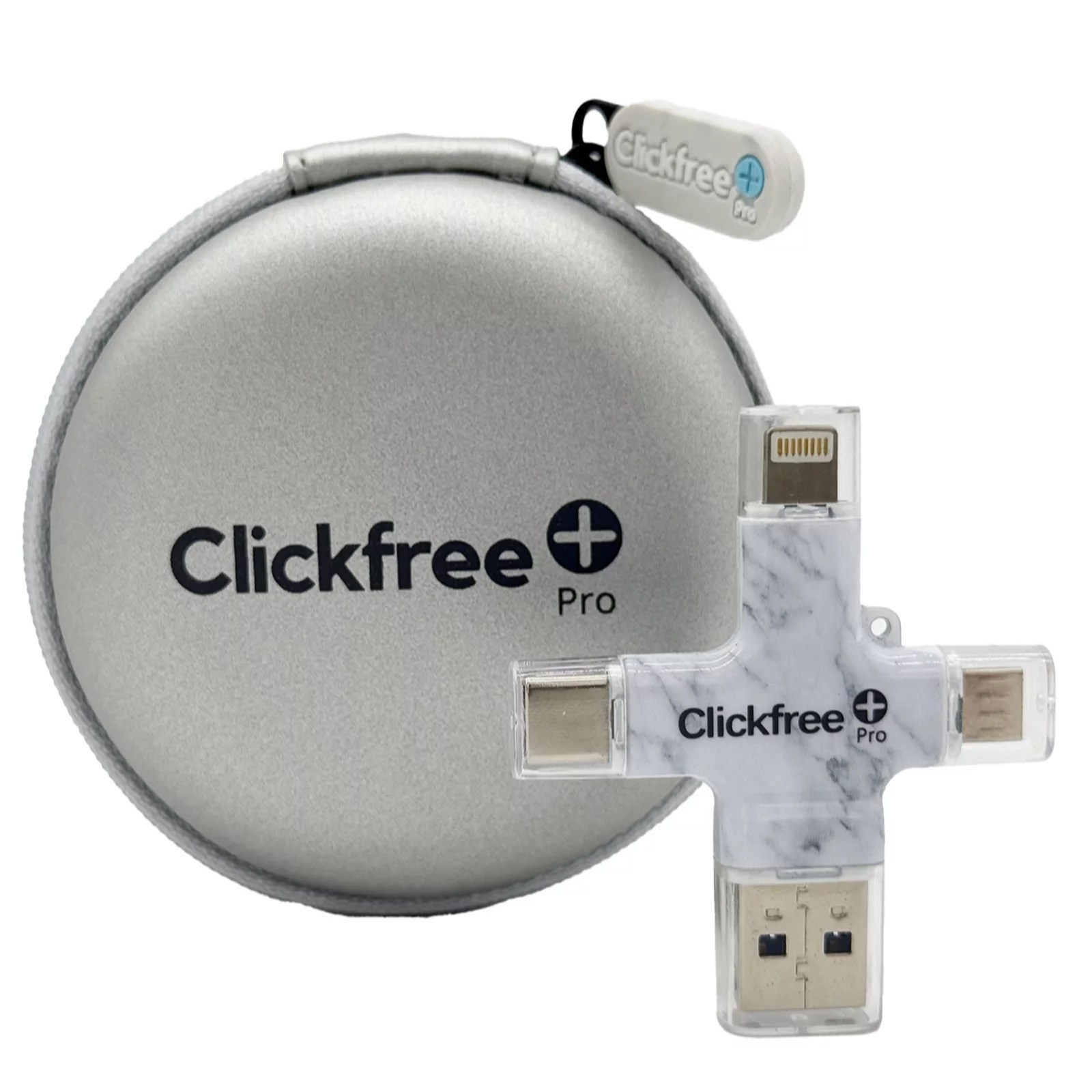 Clickfree Pro 256GB Universal Photo & Video Storage Backup for Phone