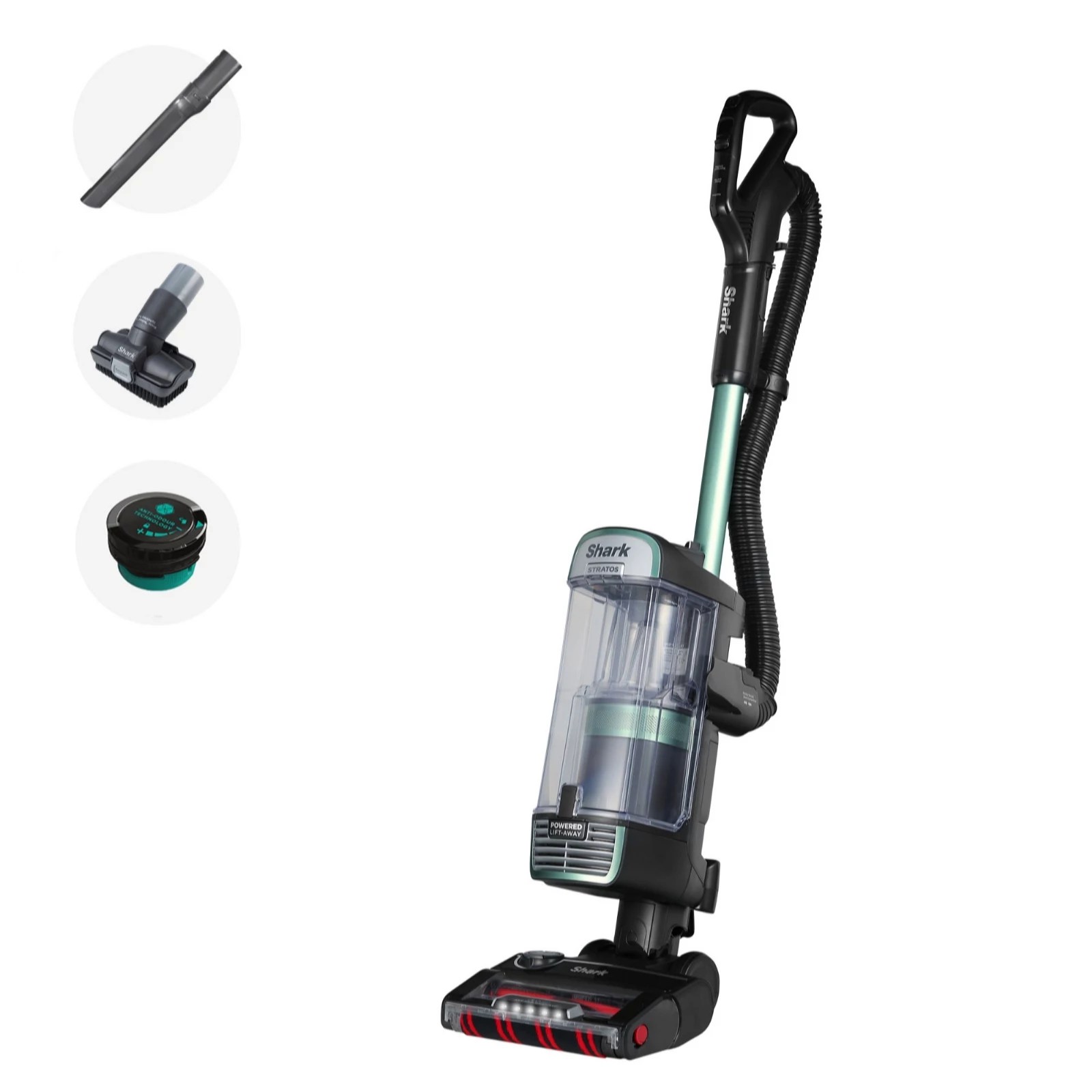 Shark Stratos Upright Vacuum Cleaner with PetTool & Car Kit NZ860UK