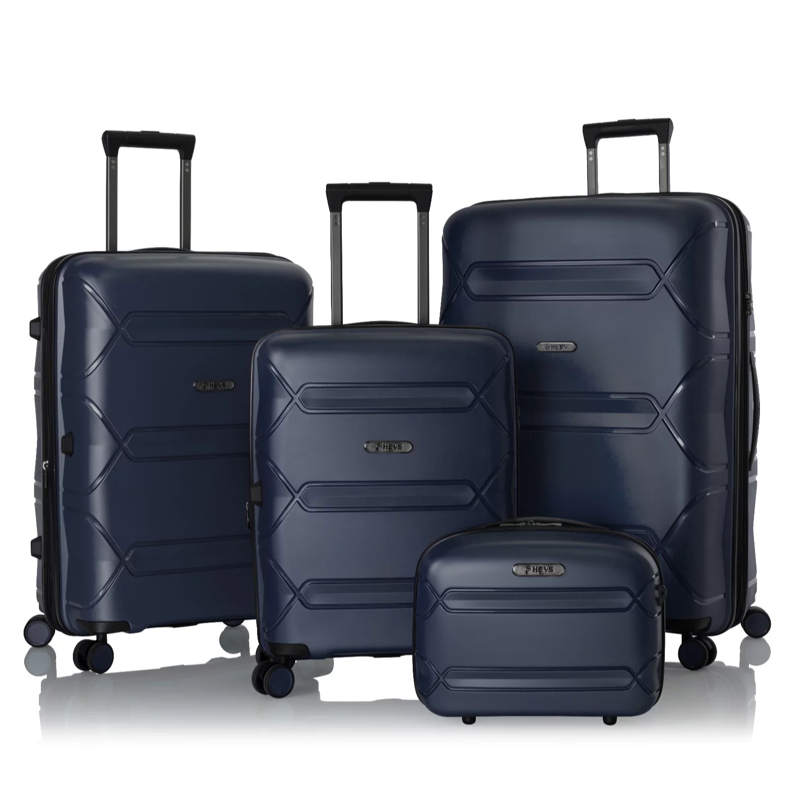 Outlet Heys Duraflex 3 Piece Luggage Set & Vanity Case QVC UK