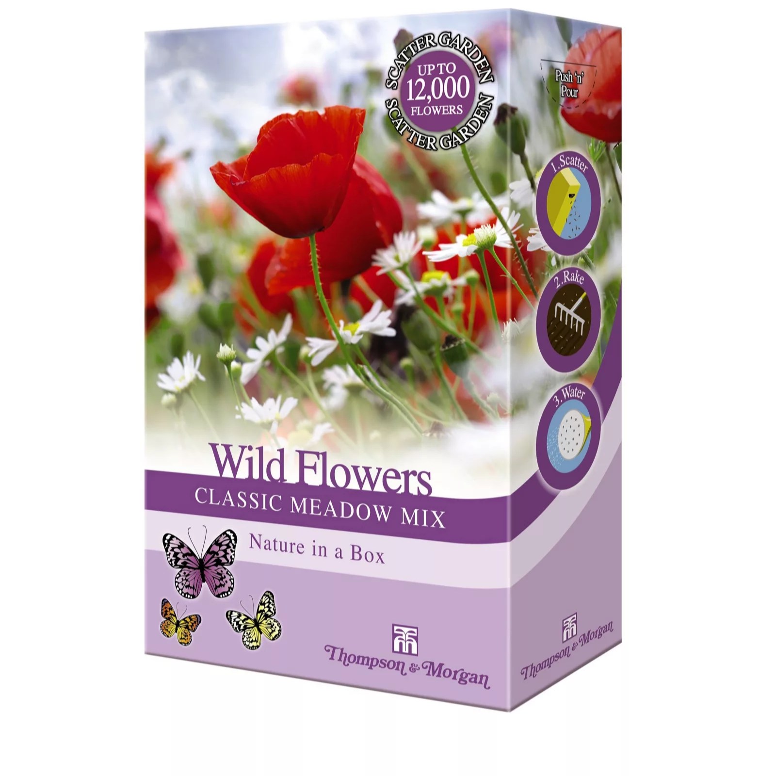 Scatter Pack Wild Flowers Classic Meadow Mix QVC UK