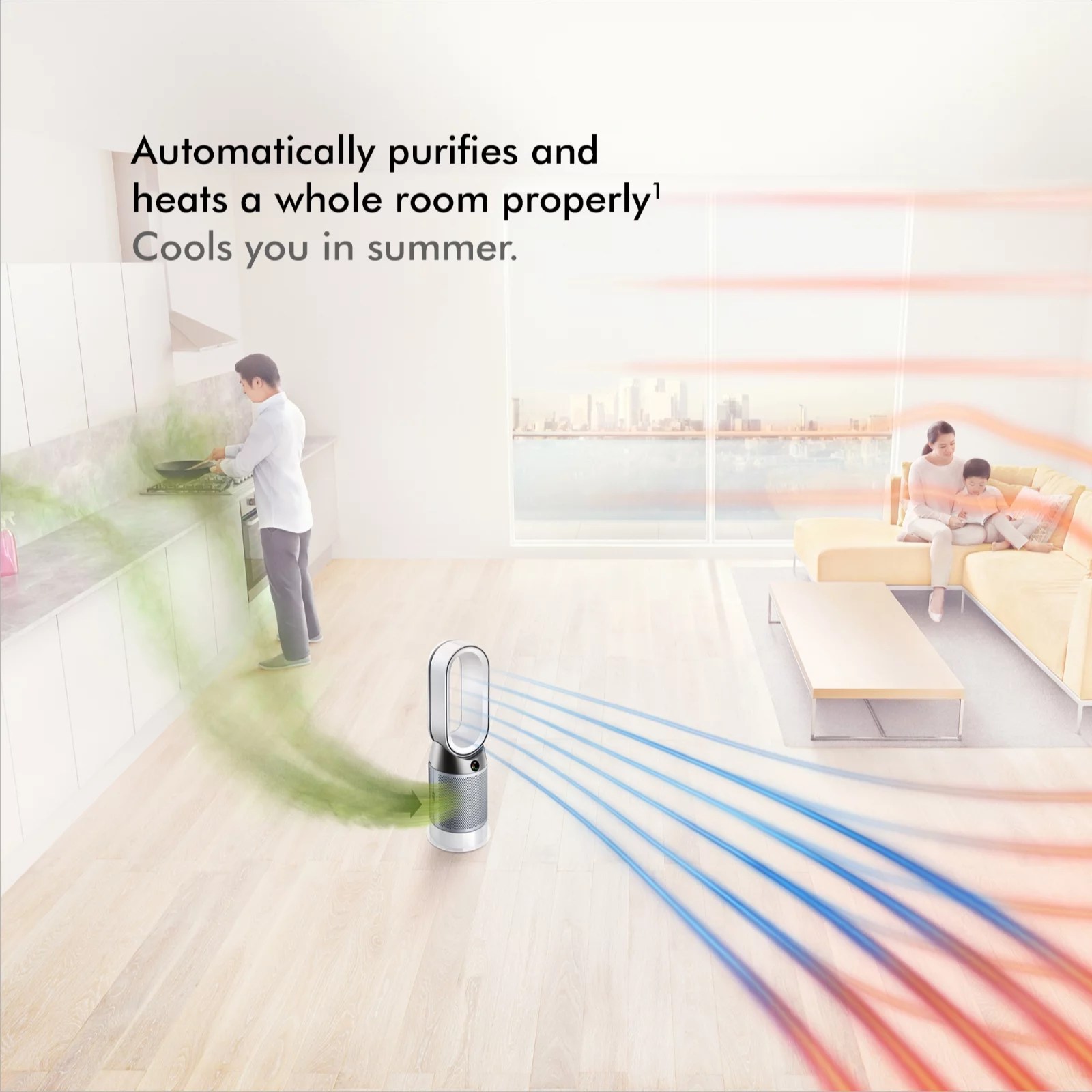 Dyson Pure Hot + Cool Purifying Fan Heater QVC UK