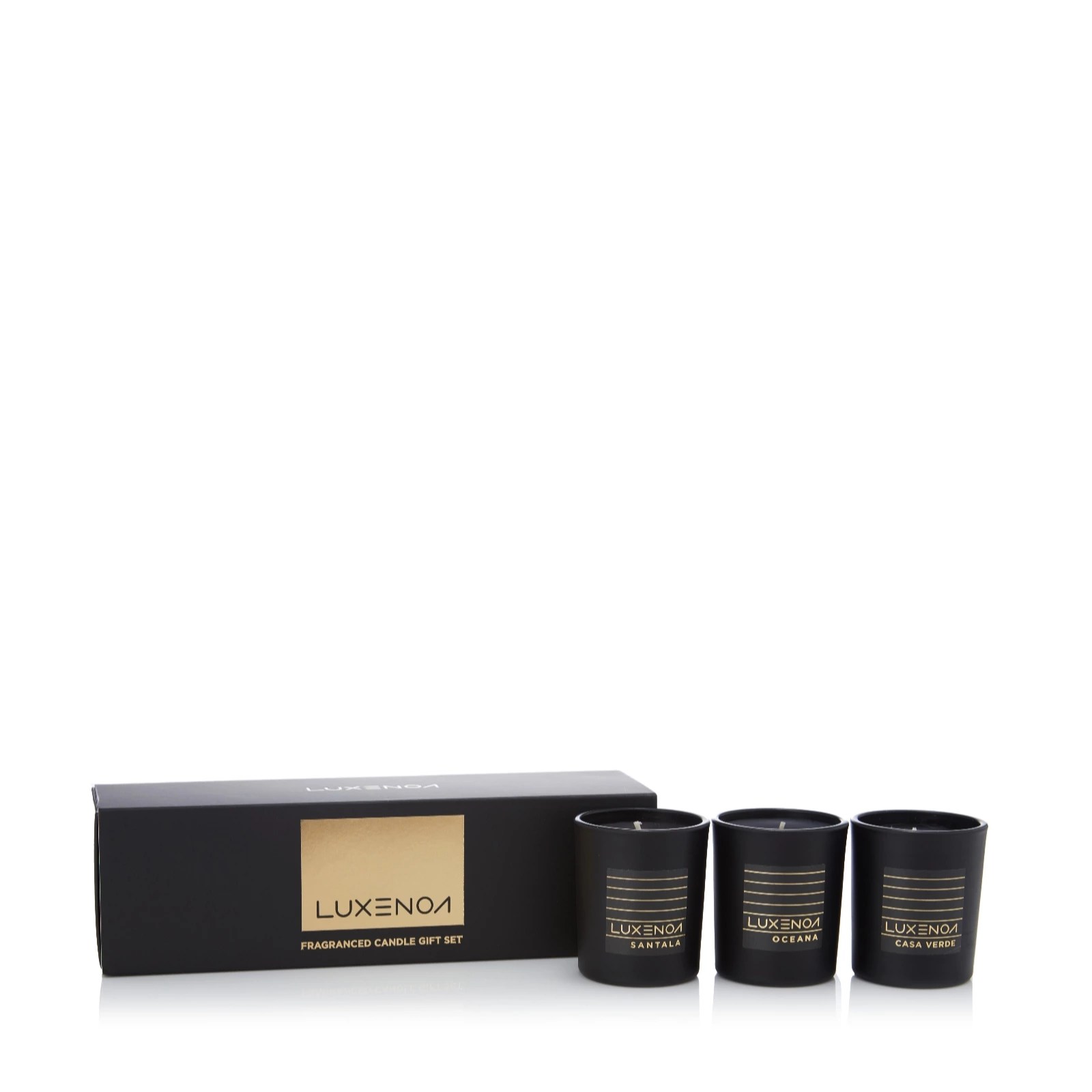 Outlet Luxenoa Signature Votive Gift Set QVC UK