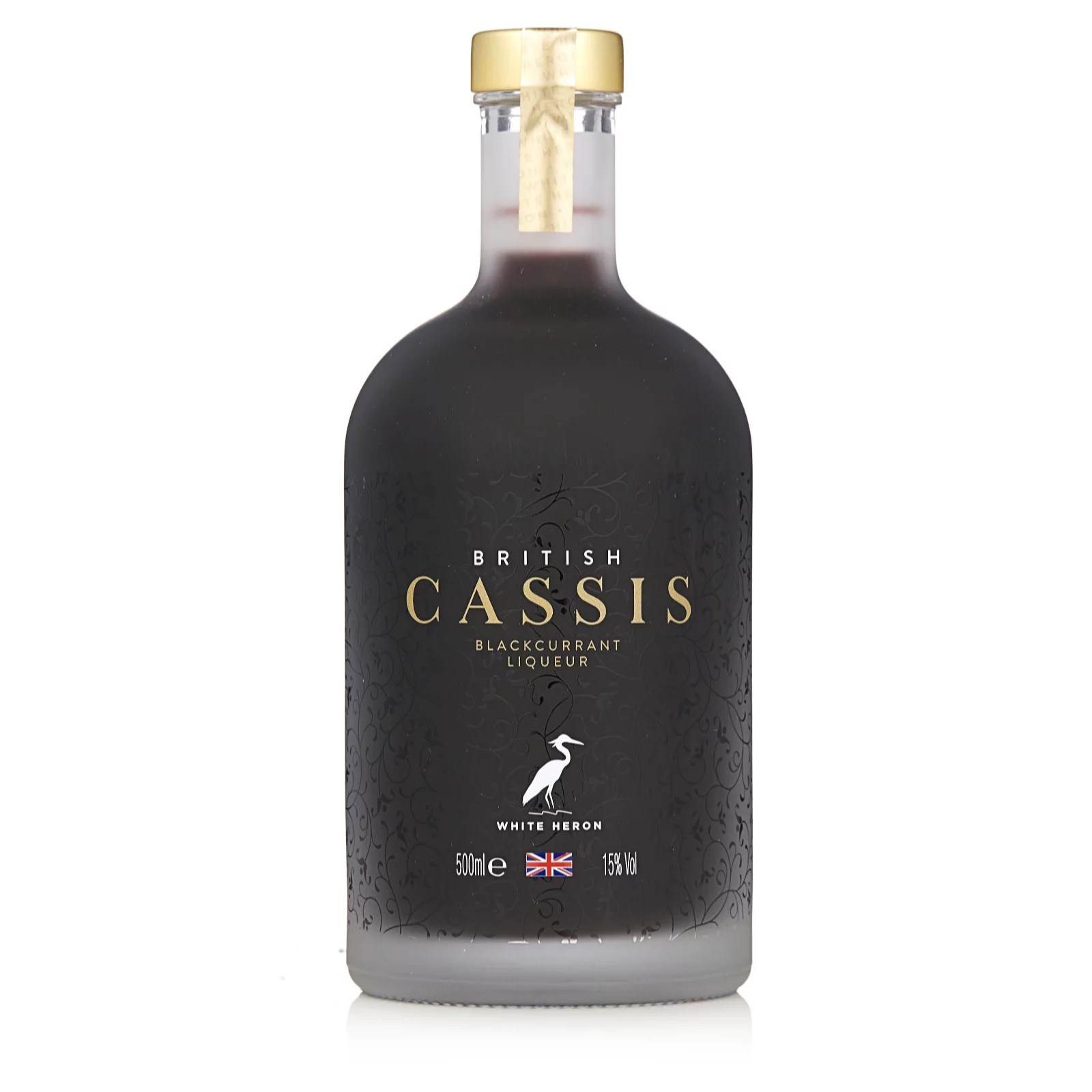British Cassis 500ml Blackcurrant Liqueur in Gift Box QVC UK