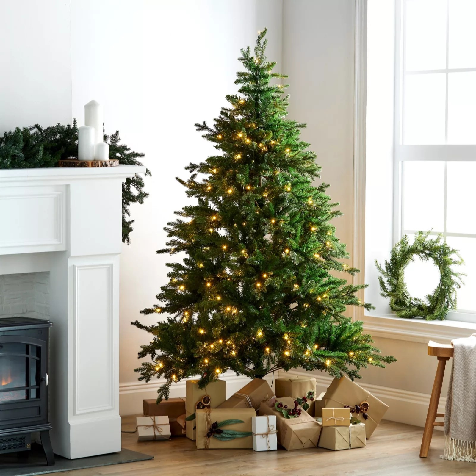 Home Reflections PreLit Christmas Tree QVC UK