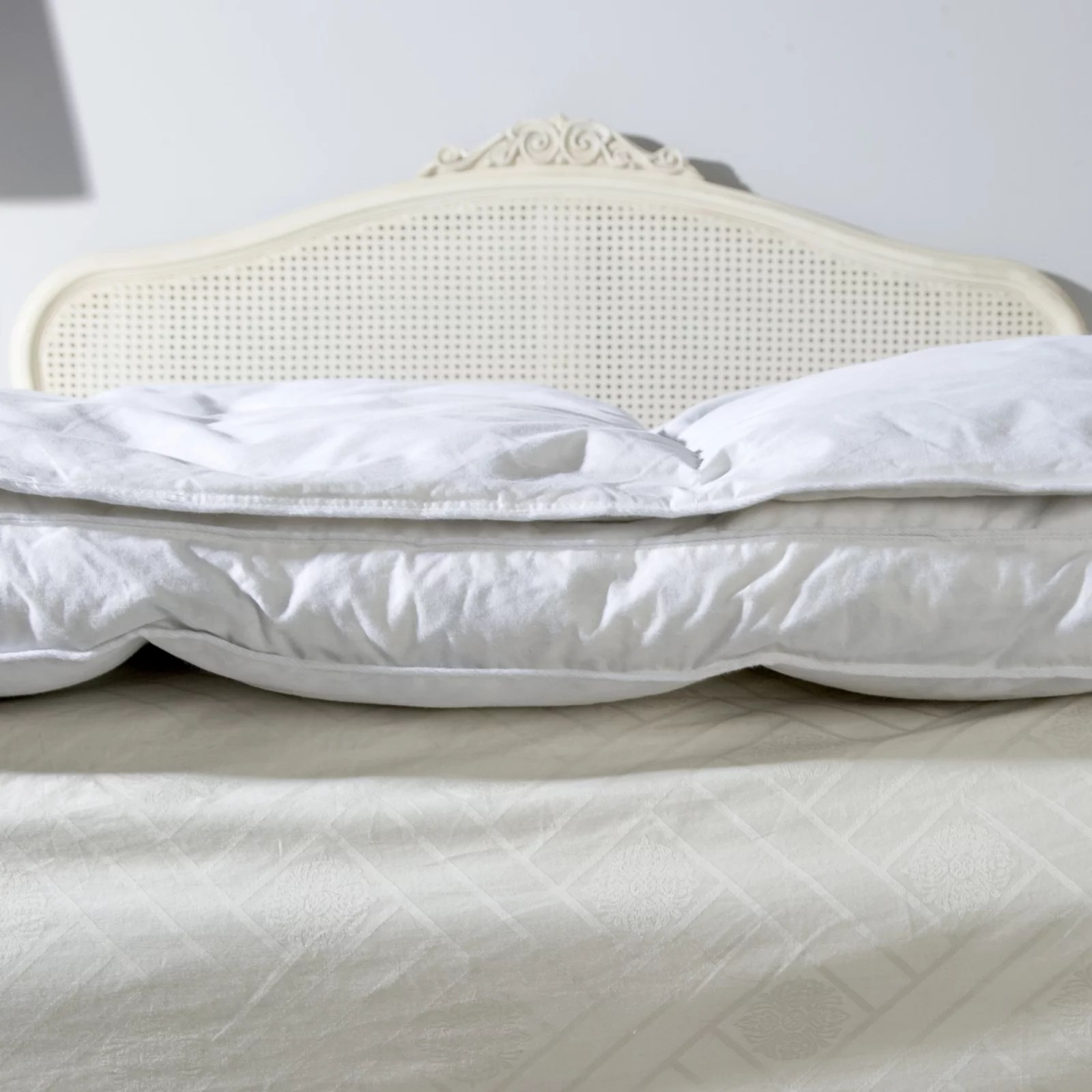 Northern Nights Down on Top Multi Channel Featherbed QVC UK