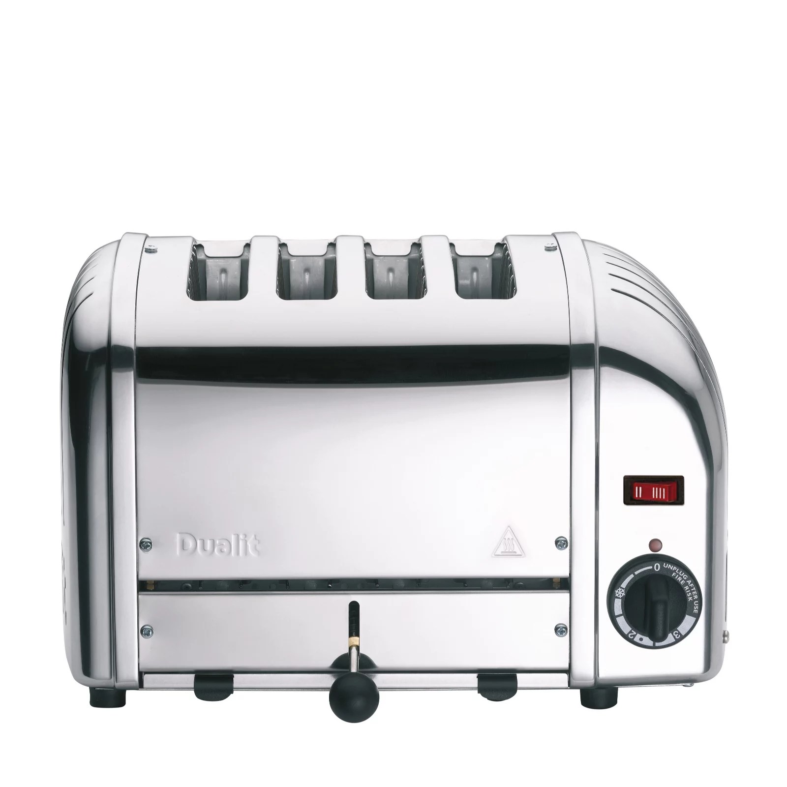 Dualit 4 Slot Vario Classic Toaster with Two Sandwich Cages QVC UK