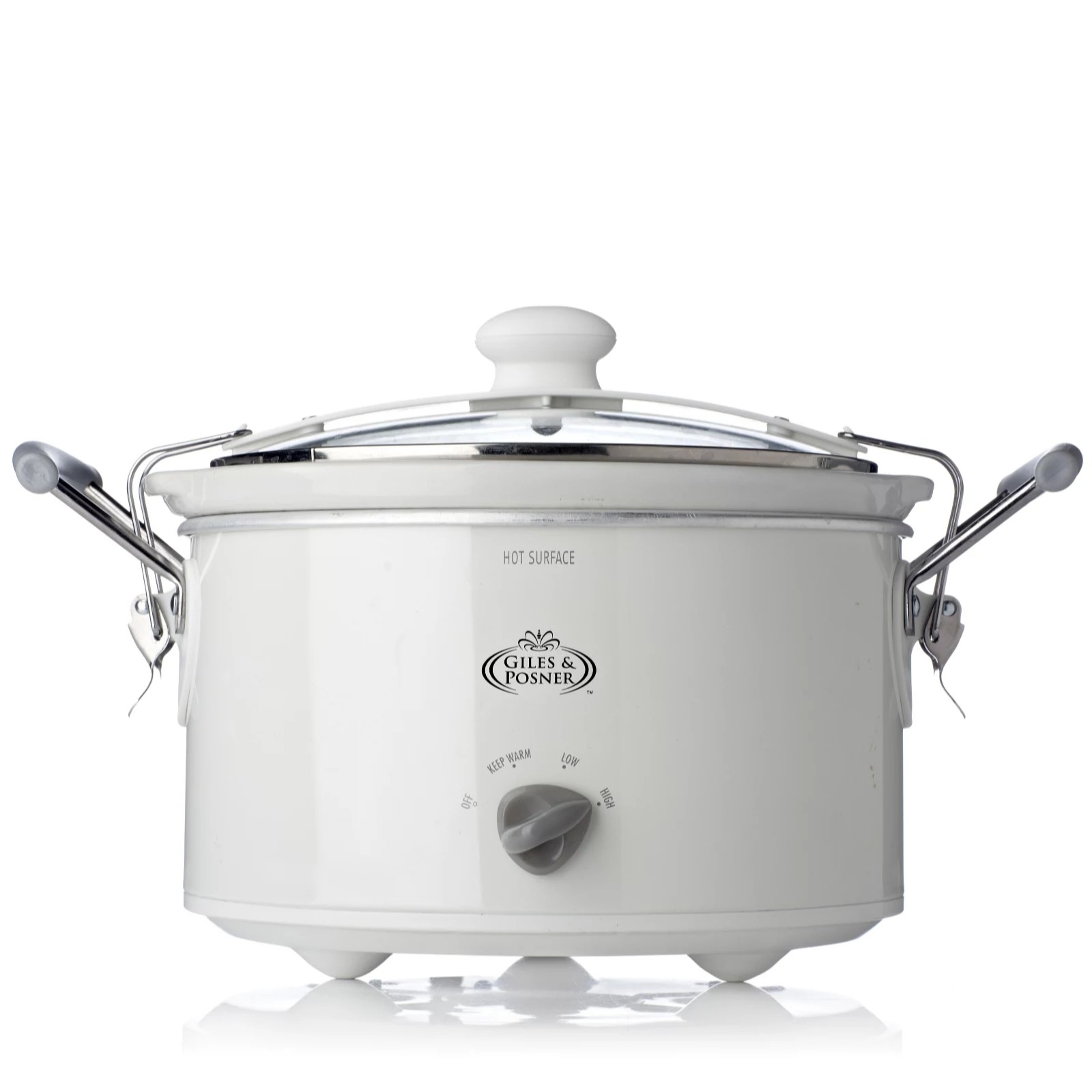 Giles & Posner 3.5 Litre Slow Cooker with 3 Temperature Settings QVC UK