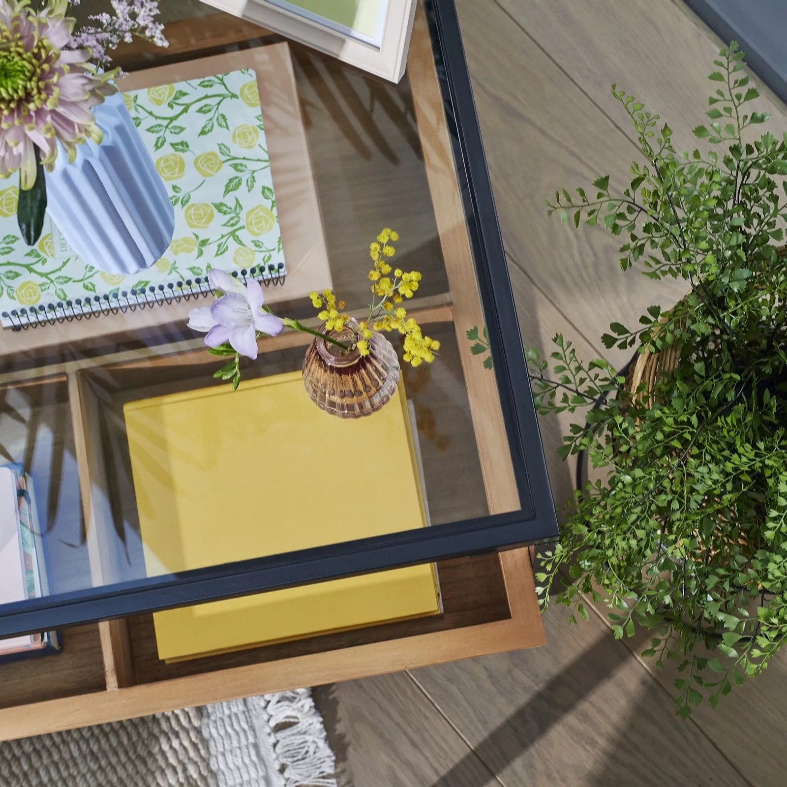 Outlet My Home Coffee Table with Storage QVC UK