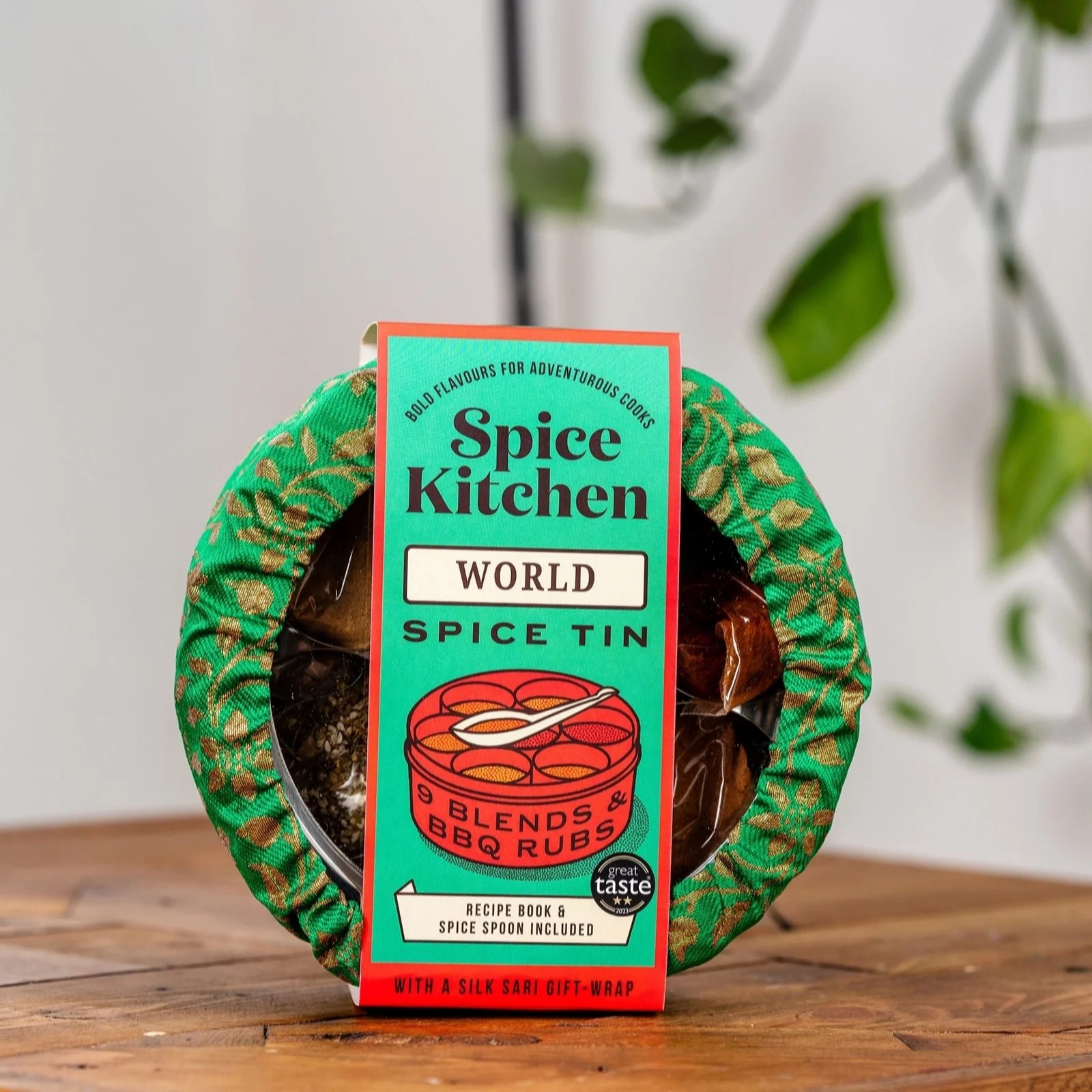 Spice Kitchen Gift Wrapped Spice Tin QVC UK