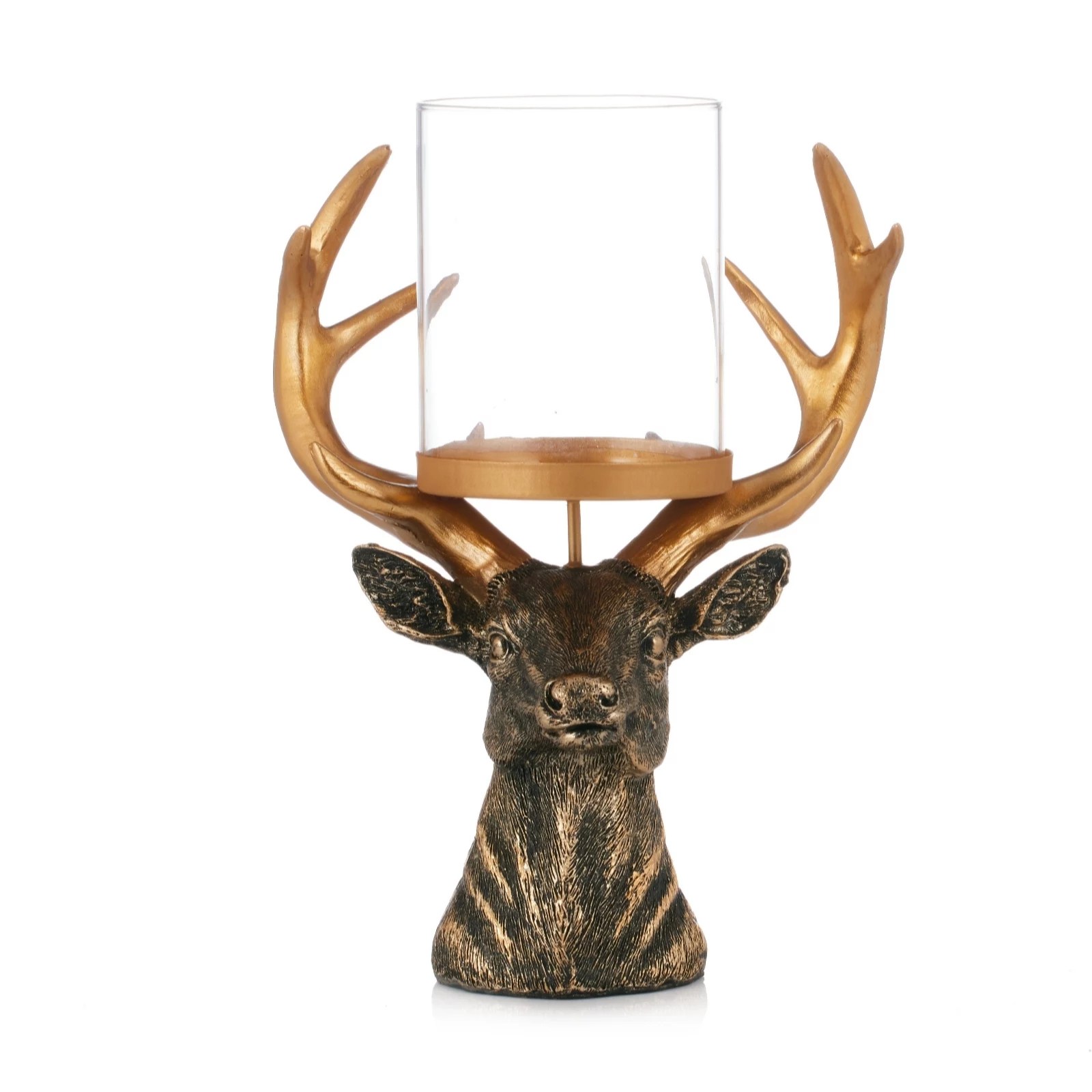 Alison Cork Stag Candle Holder QVC UK