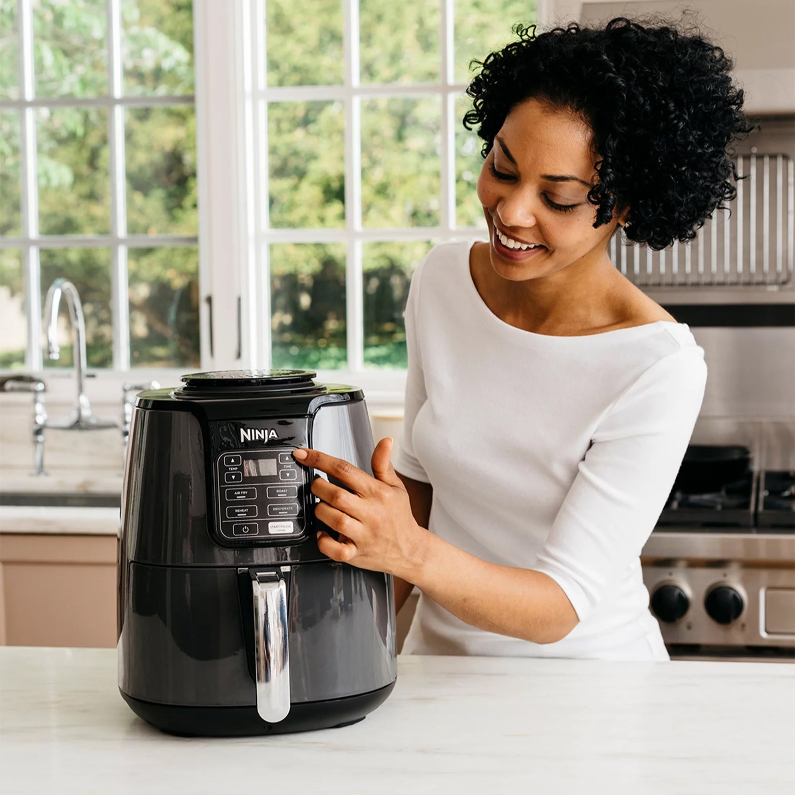 Outlet Ninja Air Fryer 3.8L AF100UK QVC UK