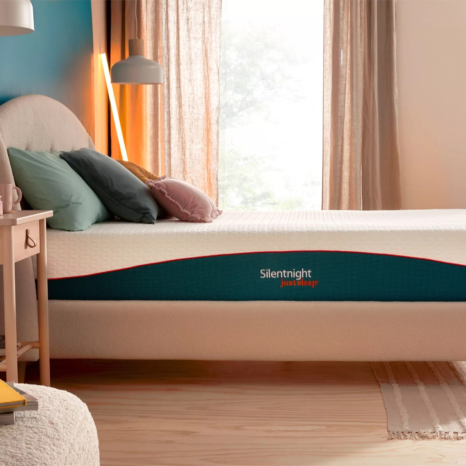 Silentnight Just Serene Premium Mini Spring Hybrid Mattress QVC UK