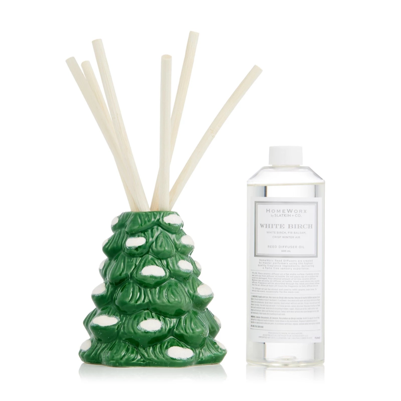 HomeWorx by Slatkin & Co. Luxe Novelty Reed Sticks QVC UK