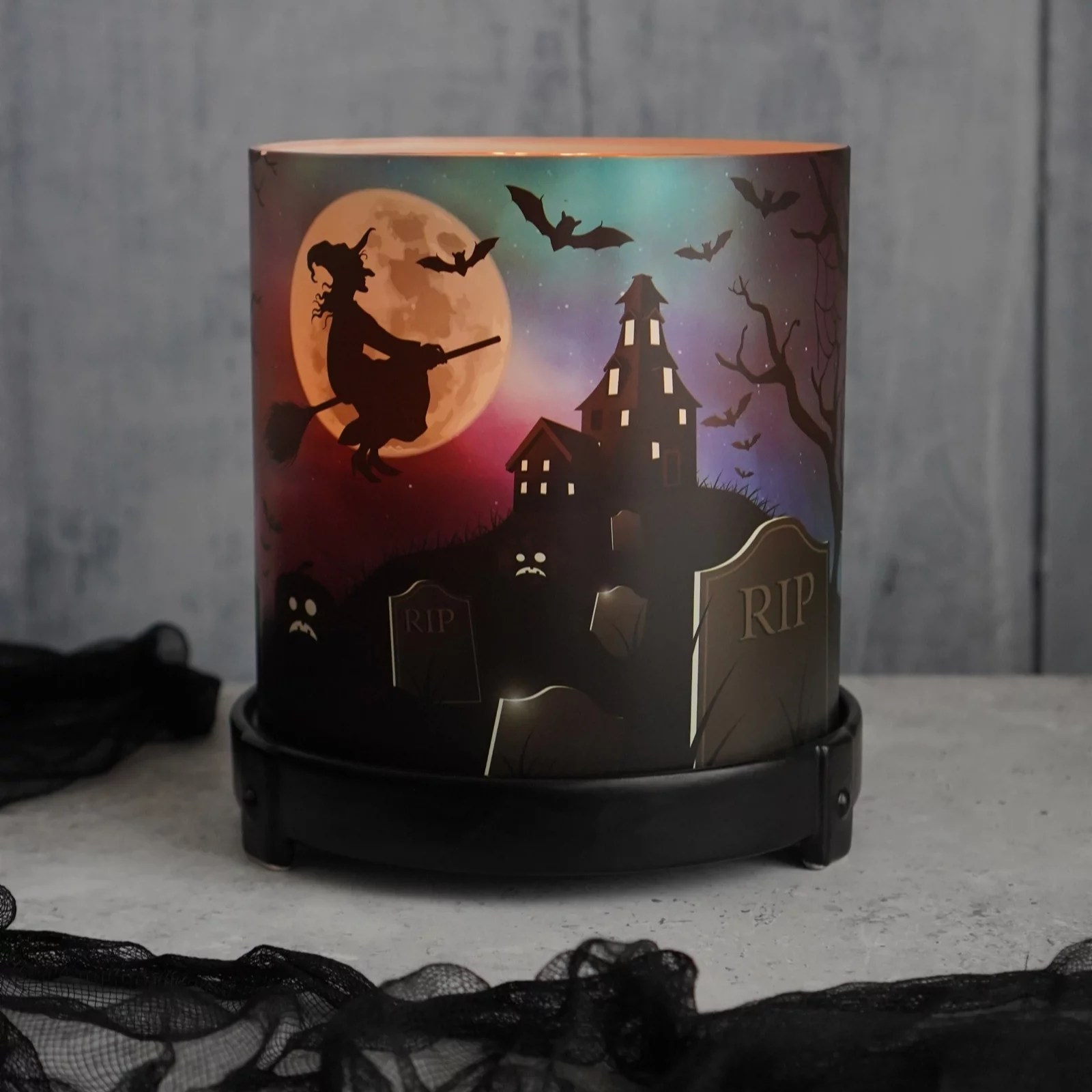 Outlet HomeWorx by Slatkin & Co. Candle Hurricane QVC UK