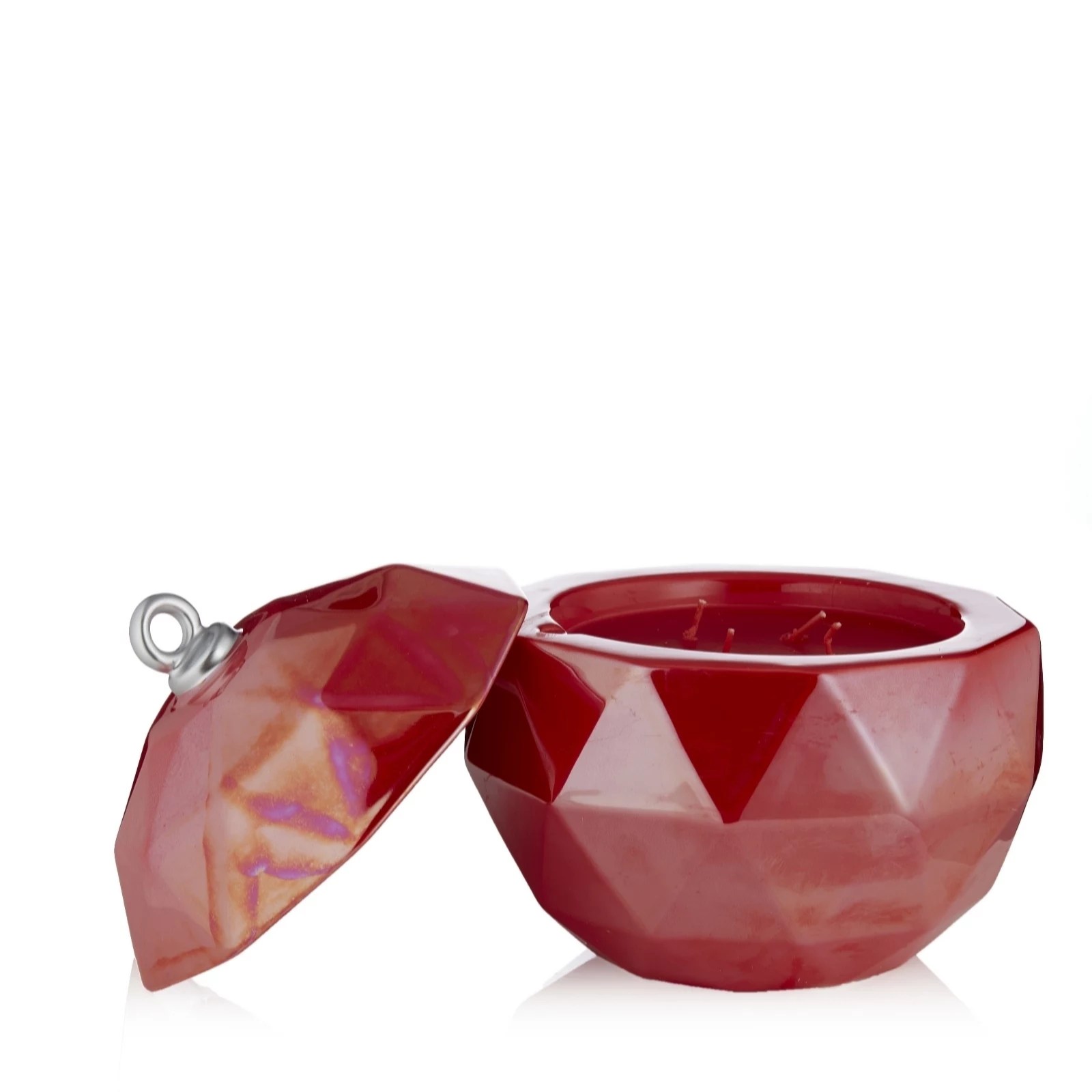 Outlet Homeworx Co Irridescent Electroplated Faceted Baubles QVC UK