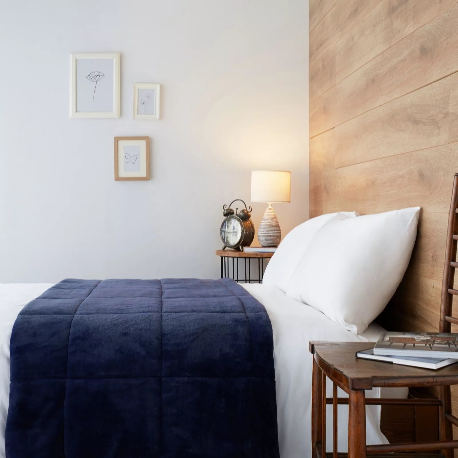 Cozee Home Velvetsoft Filled Throw QVC UK