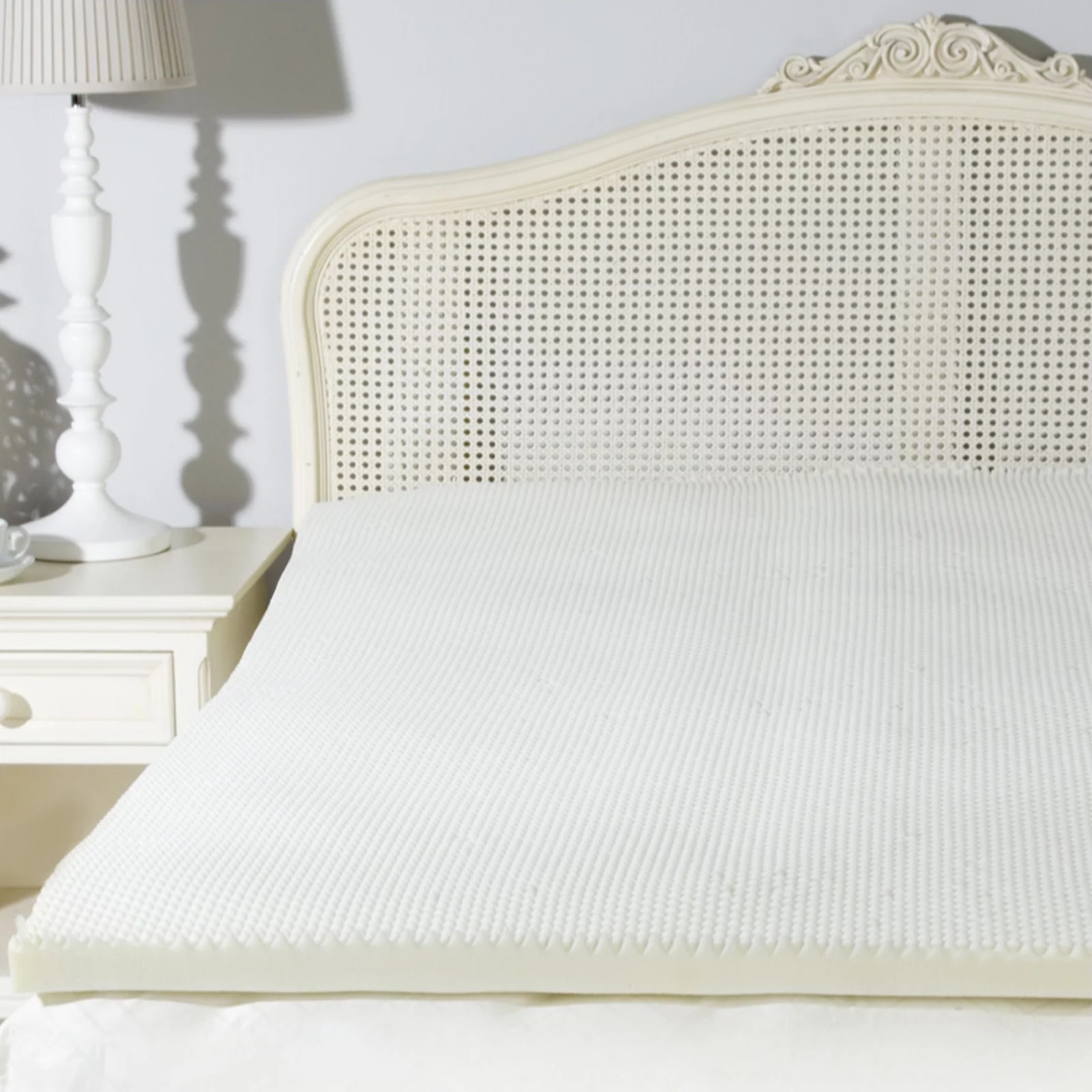 Sleep Better Sublime Memory Foam Flat Mattress Topper QVC UK