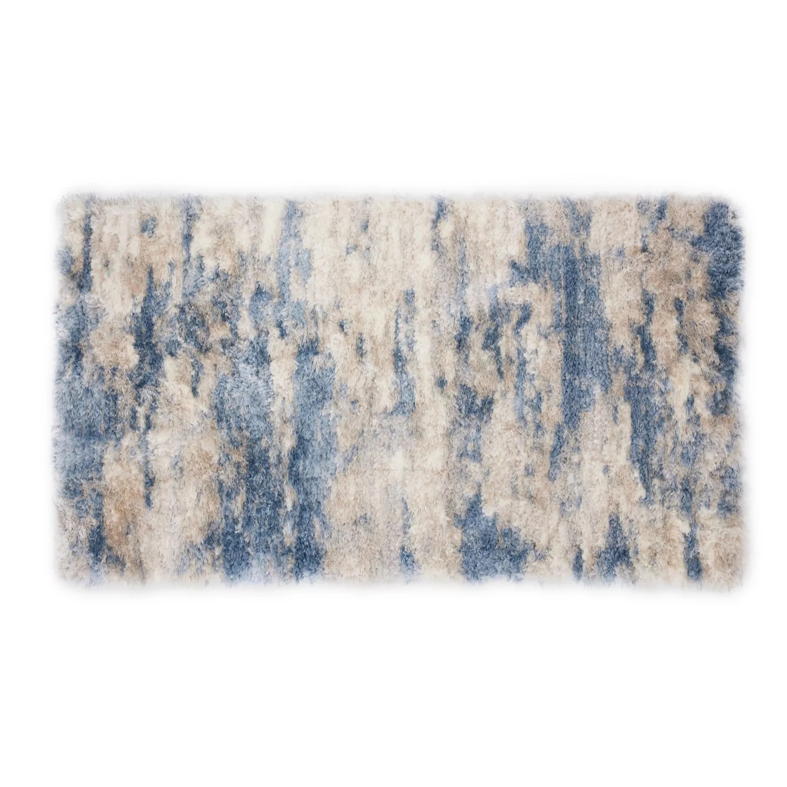 Cozee Home Textured Printed Shaggy Rug QVC UK