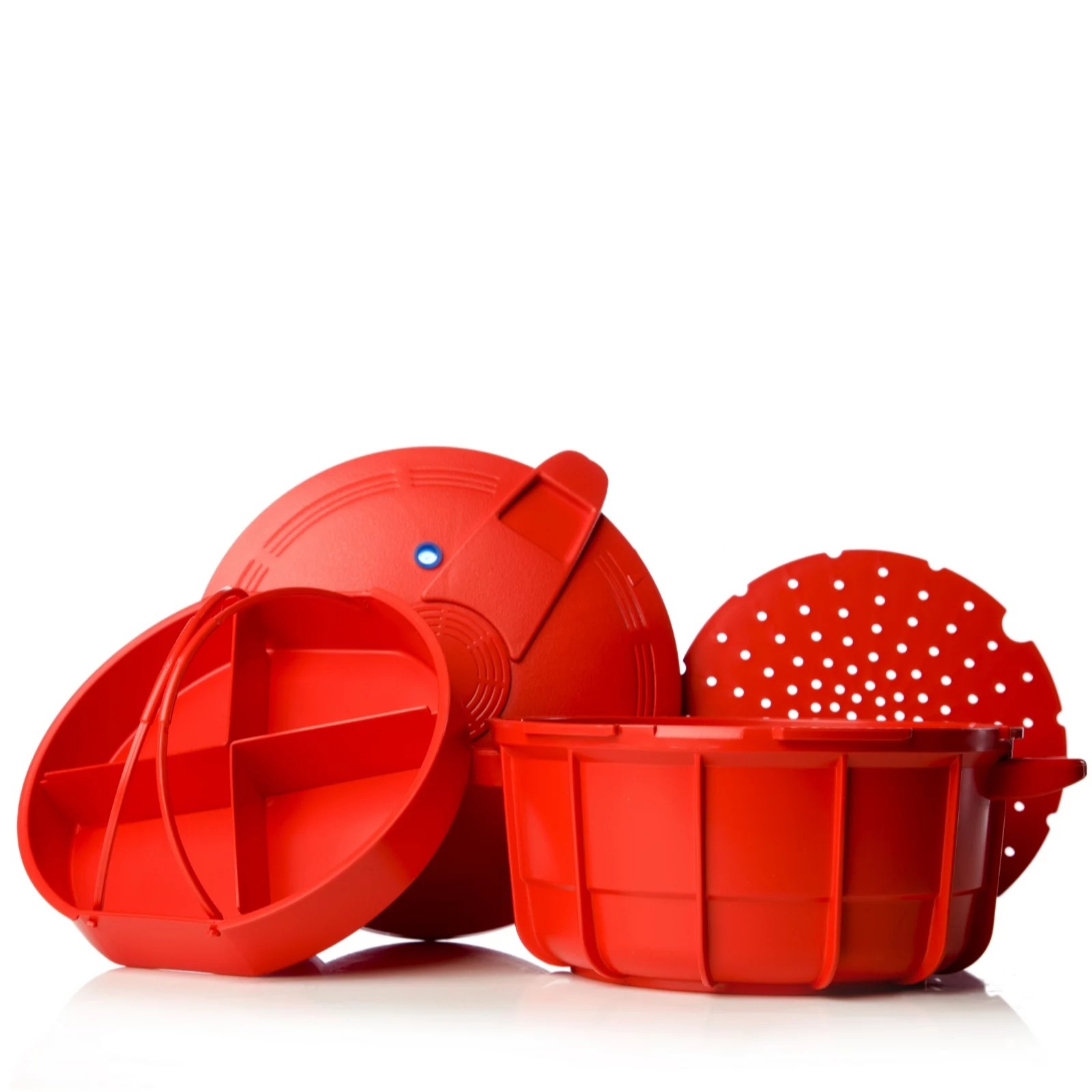 cook's essentials 30cm Microwave Low Pressure 3.25L Cooker with