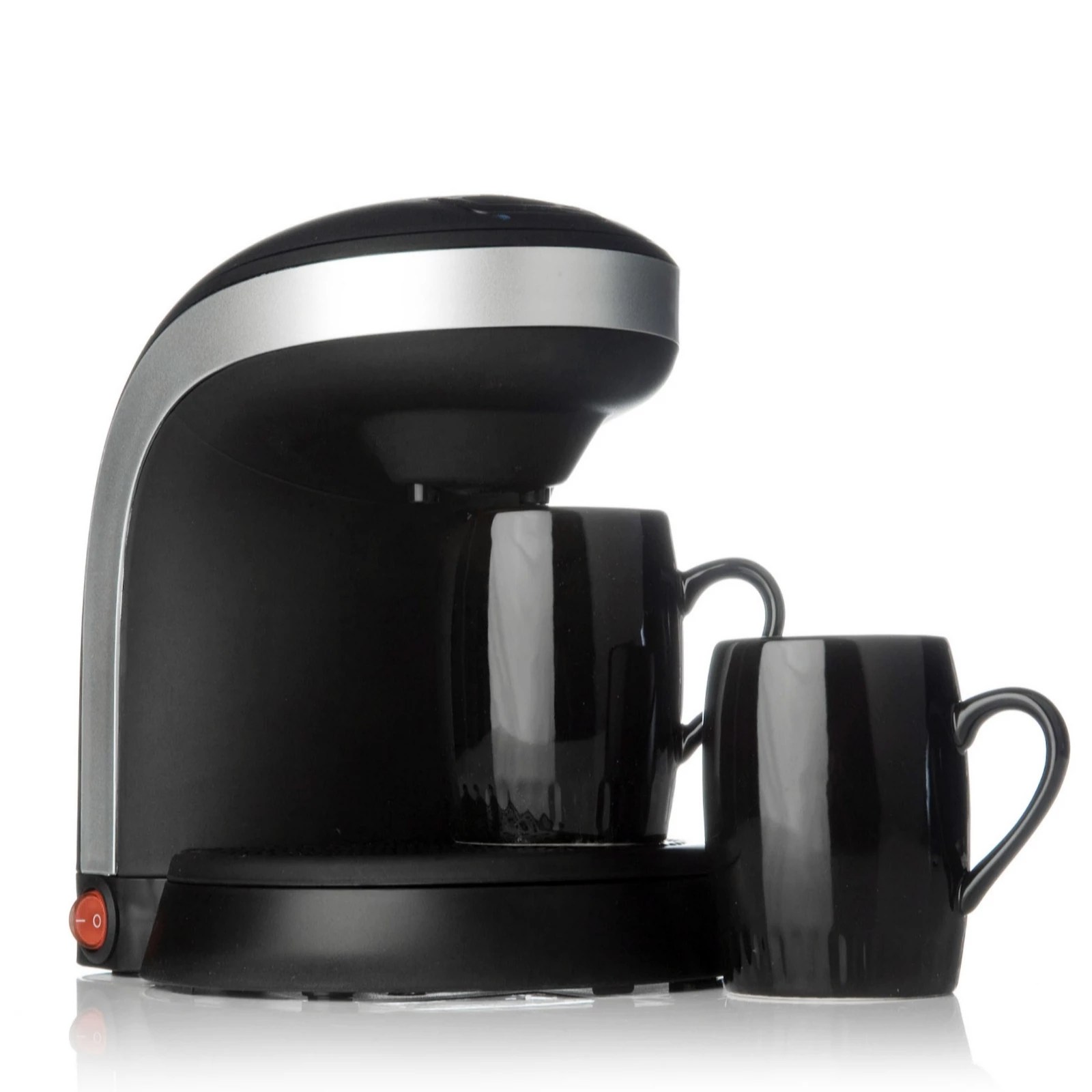 2 Cup Filter Coffee Maker with 2 Matching Mugs QVC UK