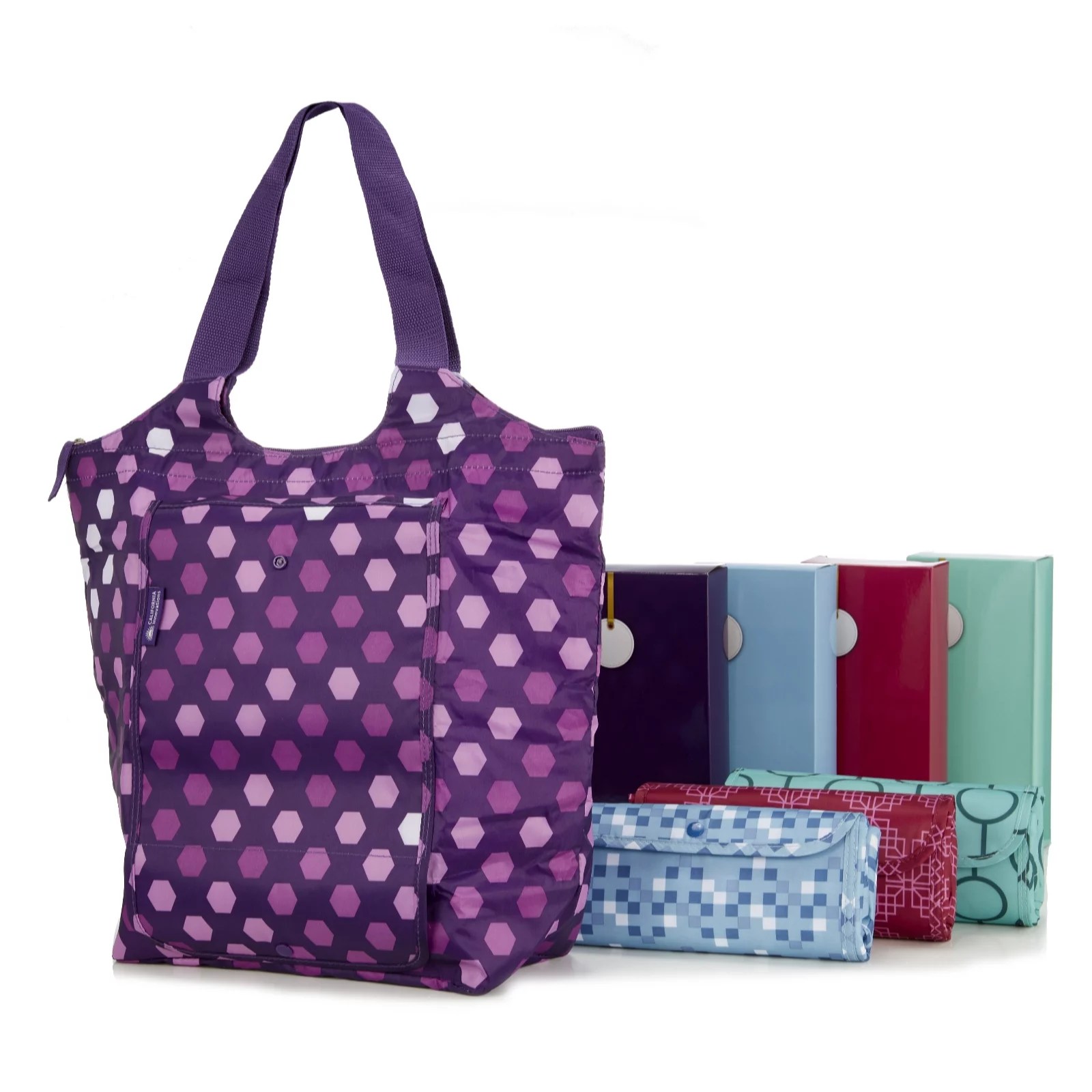 California Innovations Set of 4 Insulated Shopping Totes QVC UK