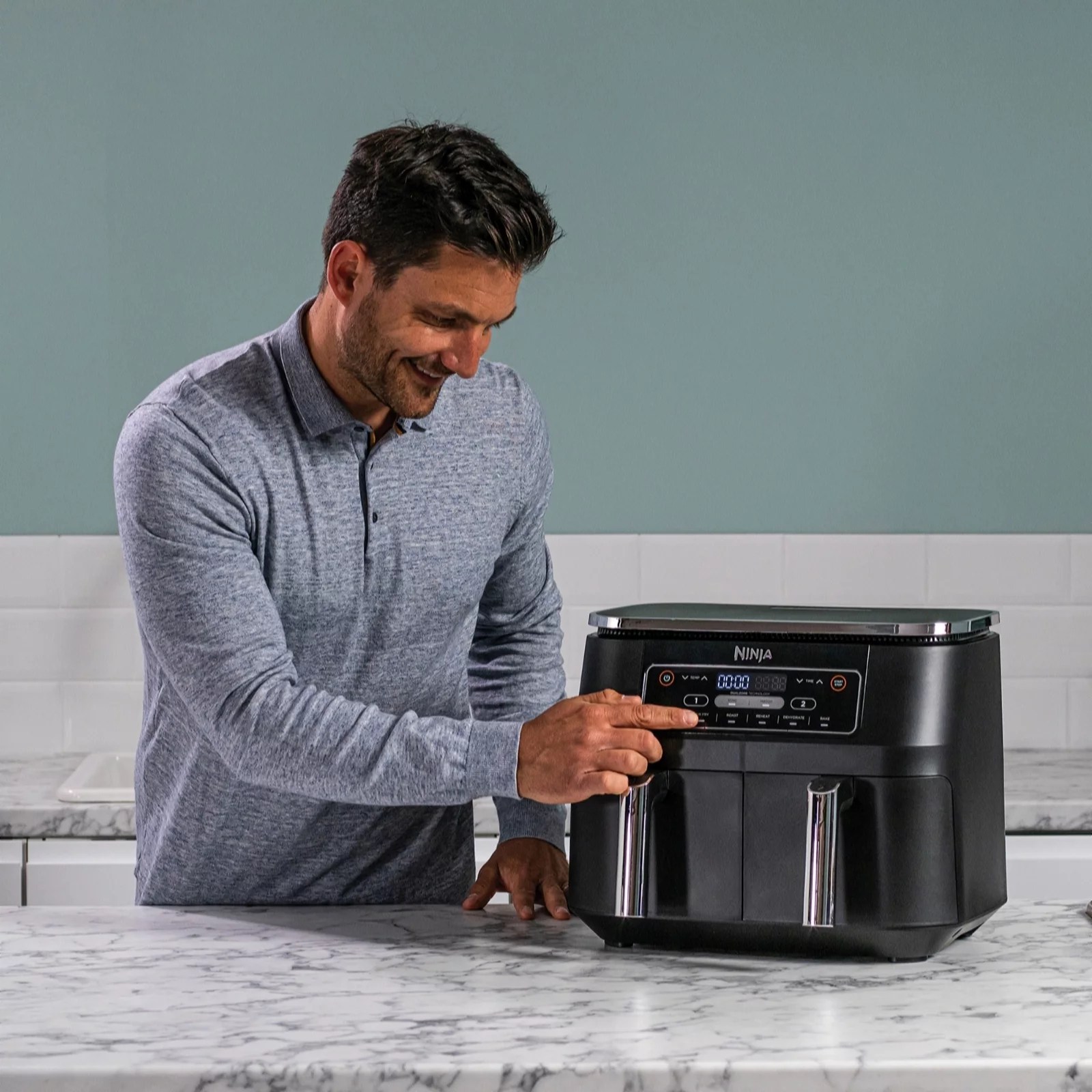 Outlet Ninja Dual Zone Airfryer AF300UK QVC UK
