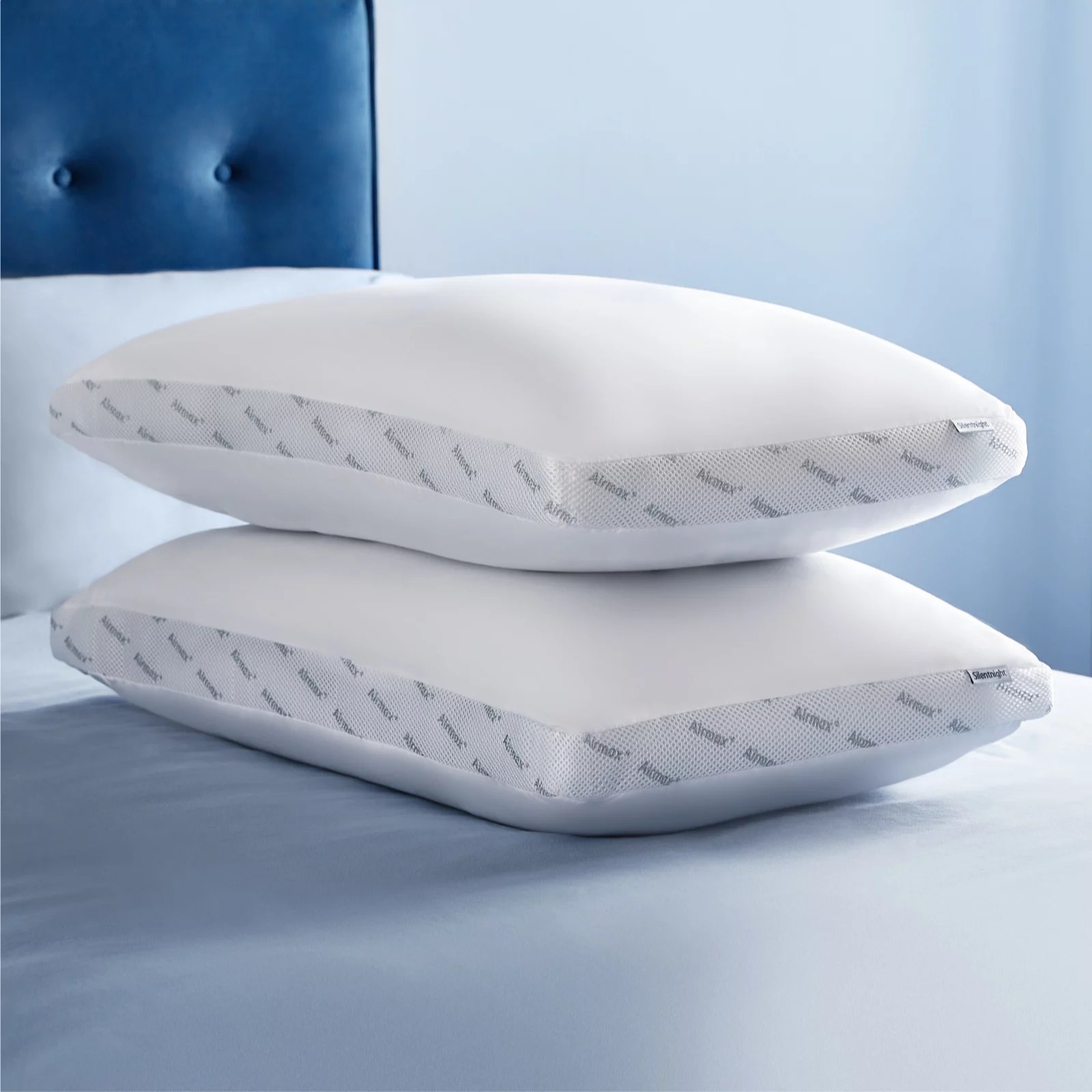 Silentnight Airmax AntiAllergen Superwash DuPont Pillows QVC UK