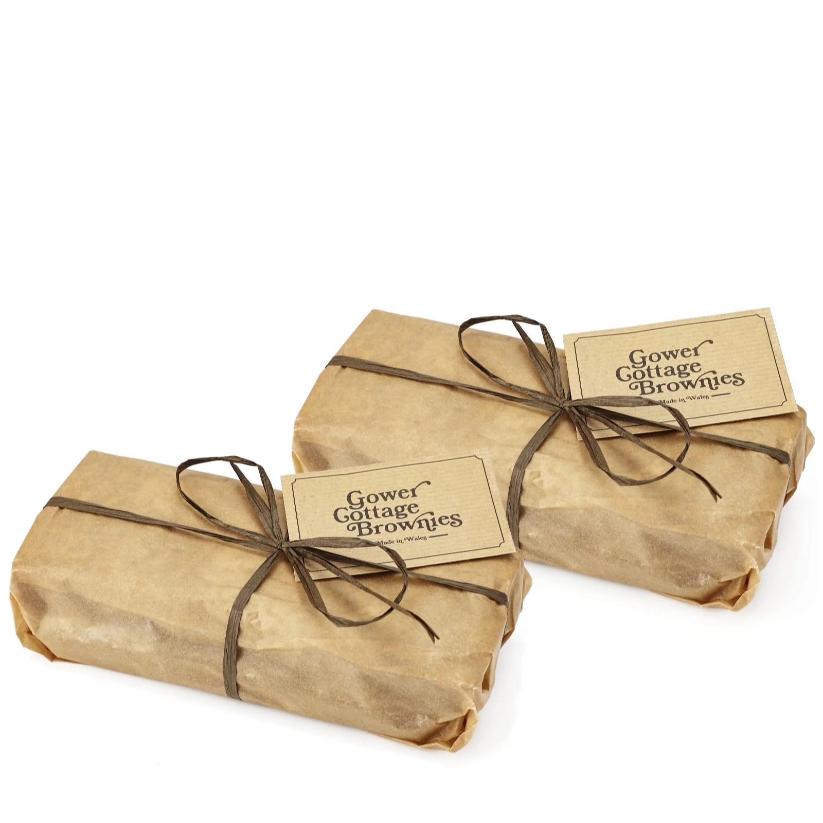 Gower Cottage Brownies Double Pack 24 Handmade Chocolate Brownies QVC UK