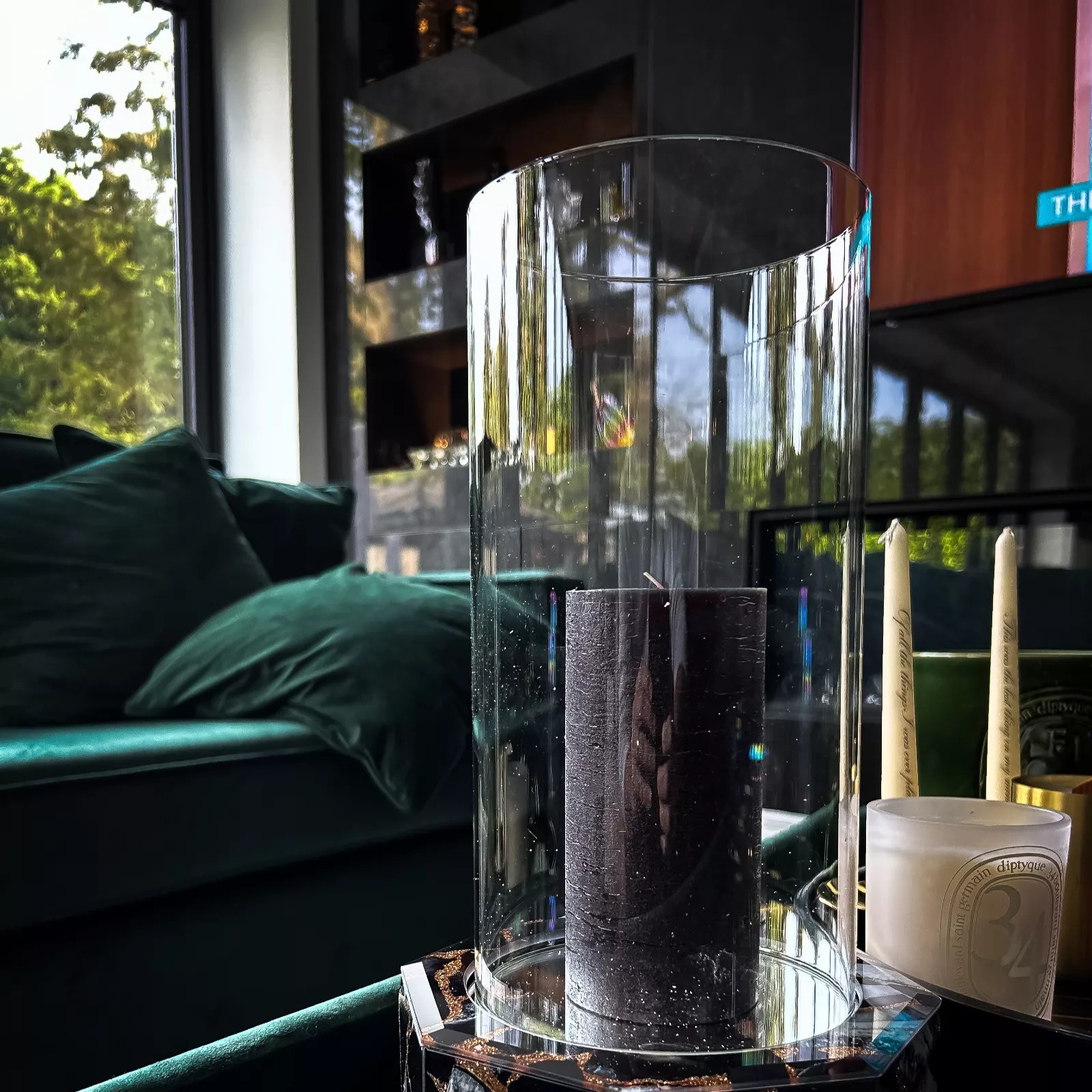 Luxenoa Hurricane Candle Podium QVC UK