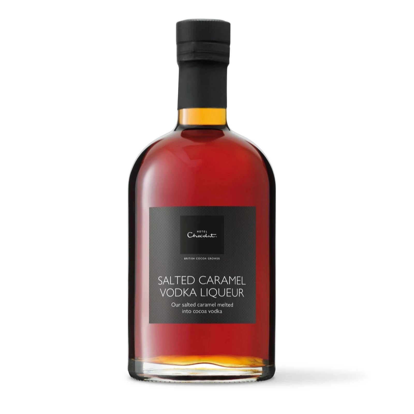 Hotel Chocolat Salted Caramel Cocoa Vodka Liquer 500mls QVC UK