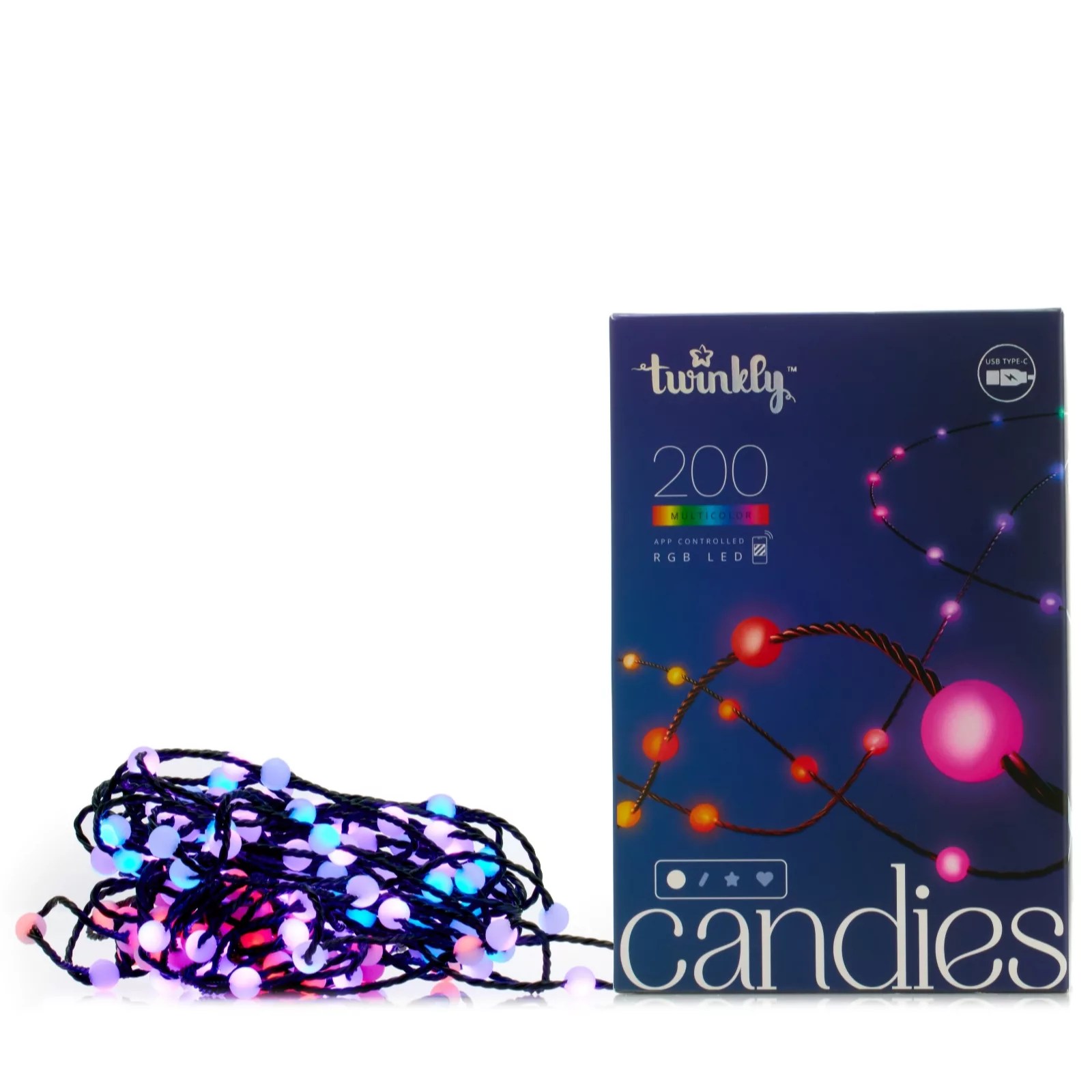 Twinkly Candies Indoor Lights QVC UK