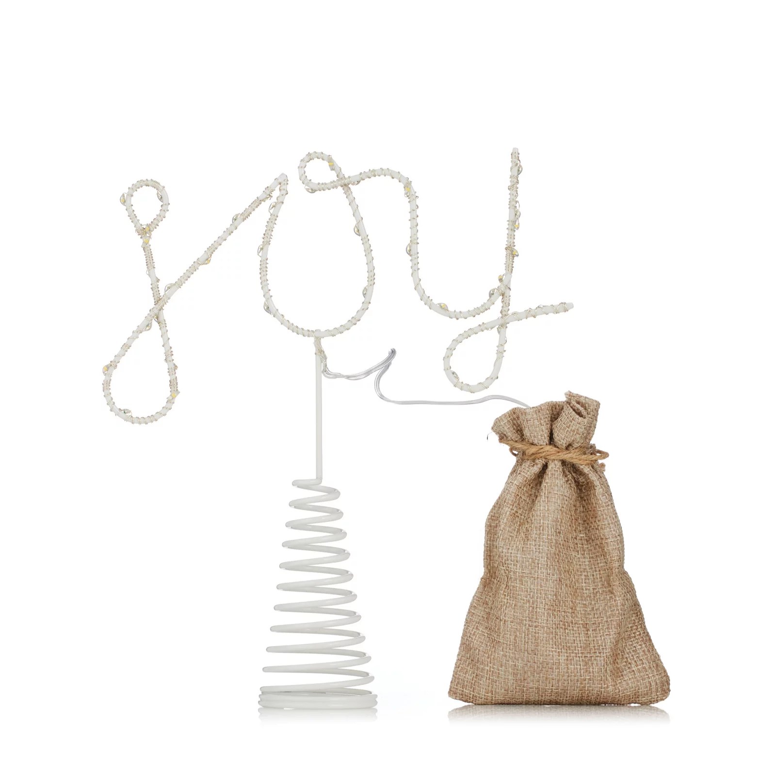 K by Kelly Hoppen Prelit Tree Topper QVC UK