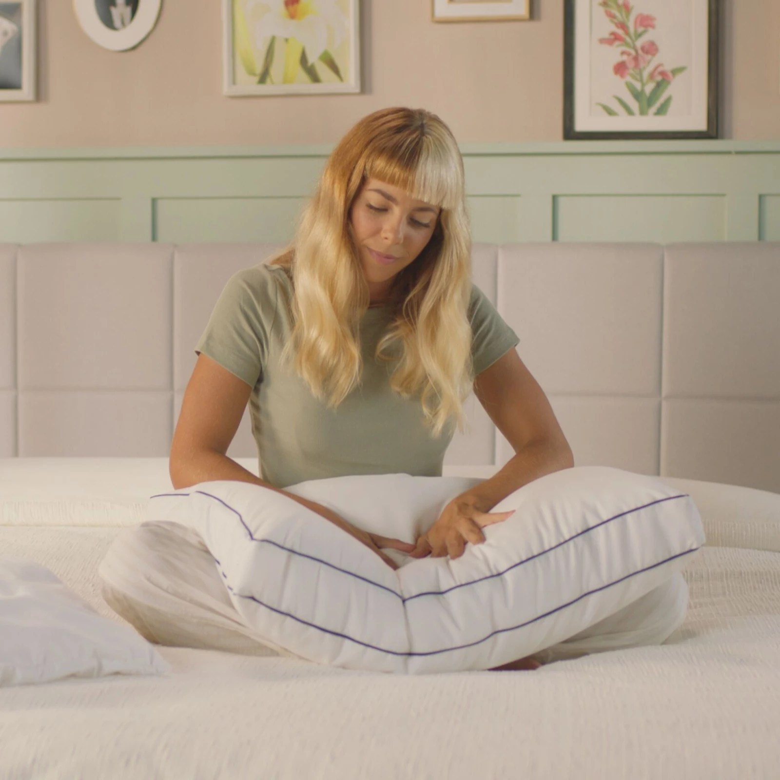 Emma Premium Microfibre Pillow QVC UK