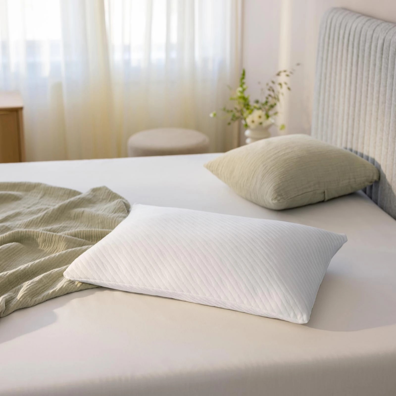 Tempur All Sleep Positions Prima Pillow QVC UK