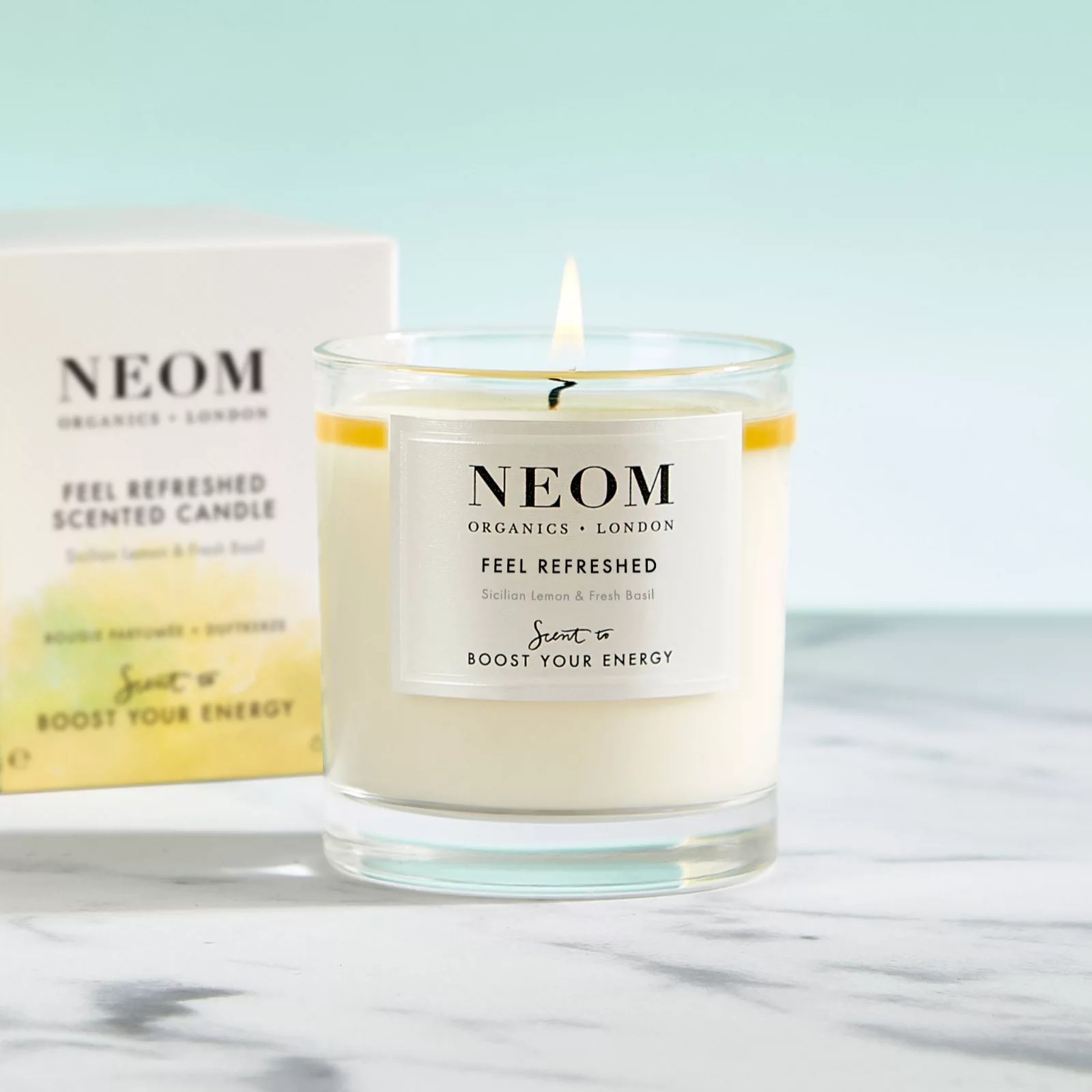 Neom 1 Wick Candle & Reed Diffuser 2 Piece Collection QVC UK