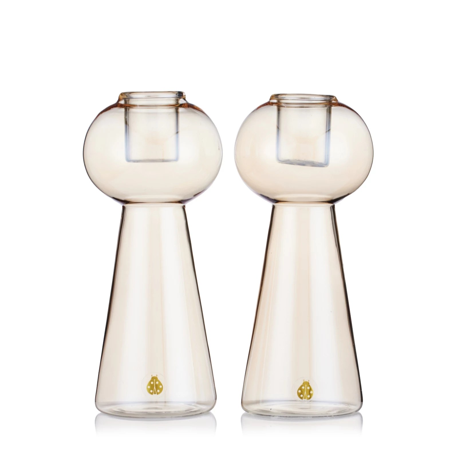 Outlet Bundleberry by Amanda Holden Set of 2 Candle Holder QVC UK