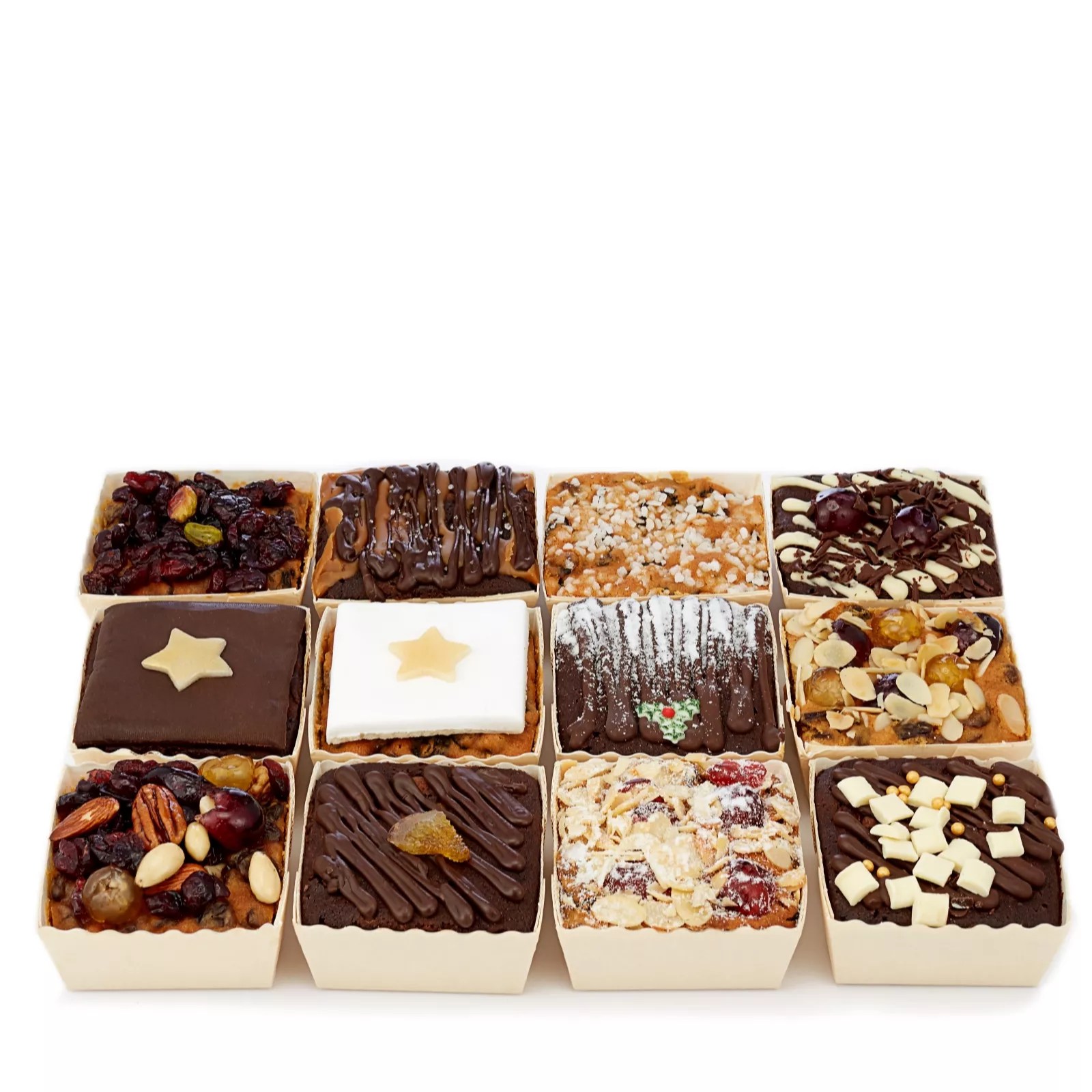 The Original Cake Company 12 Cakes of Christmas 1.5kg QVC UK