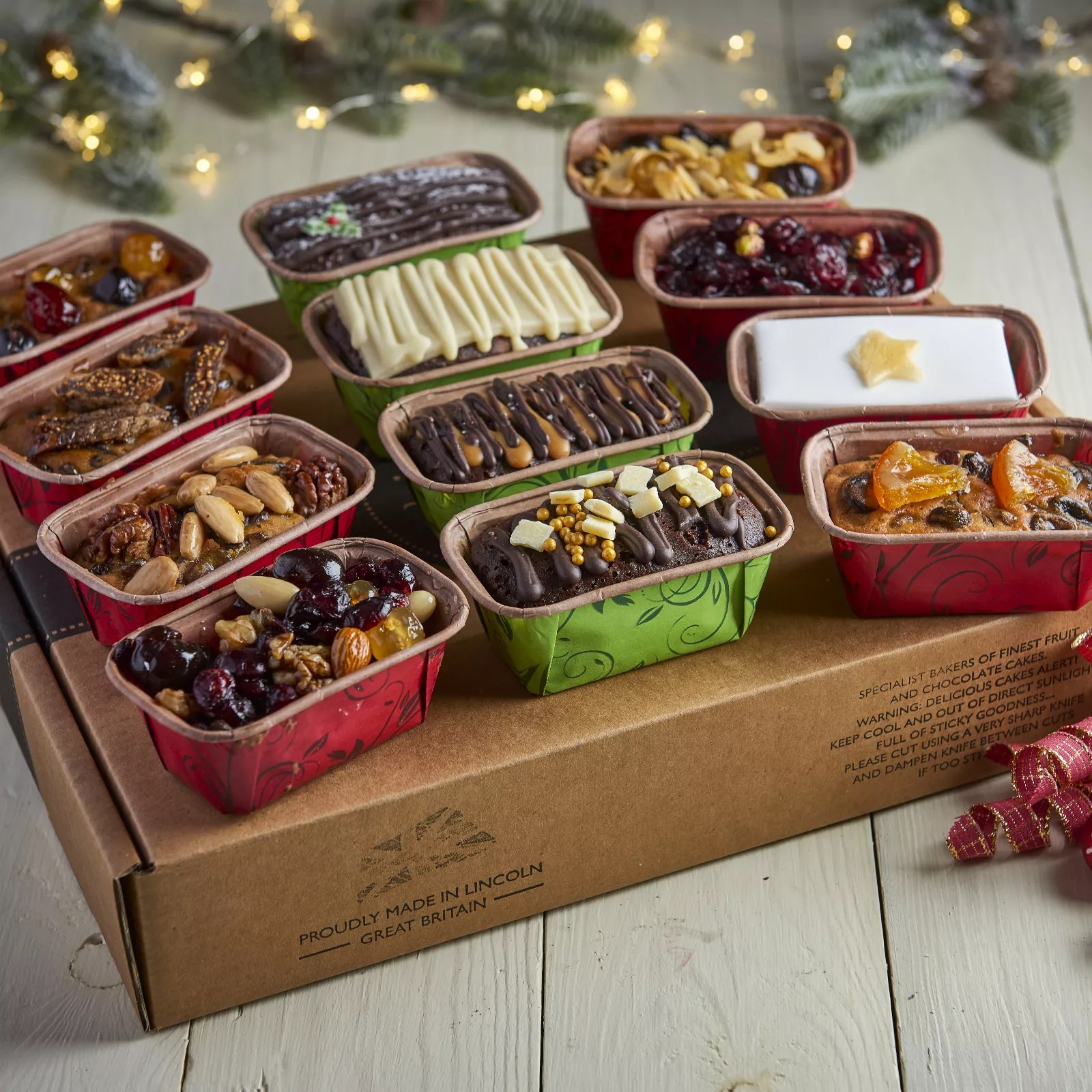 The Original Cake Company 12 Cakes of Christmas 1.5kg QVC UK