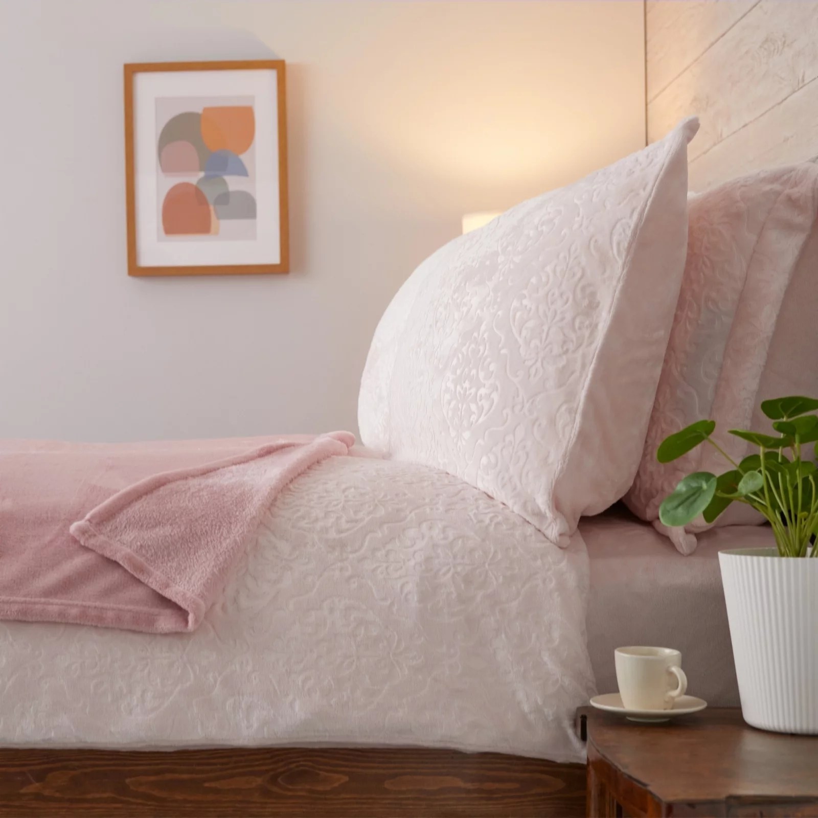 Outlet Cozee Home Velvetsoft 7 Piece Complete Bedding QVC UK